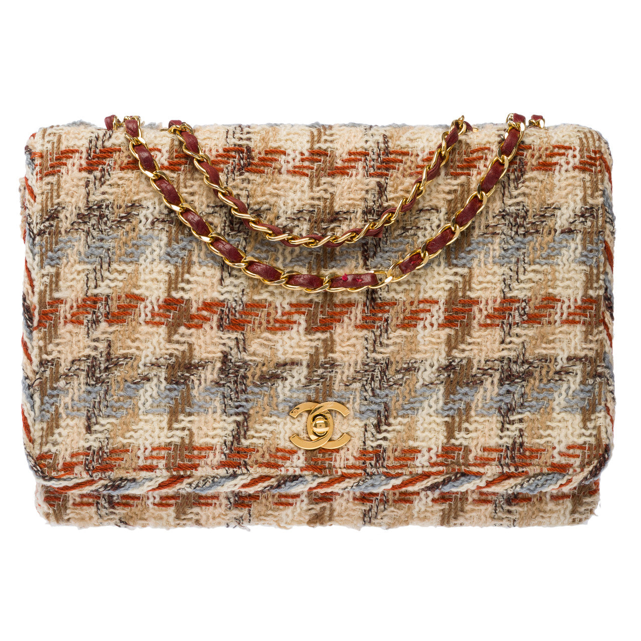 Sac CHANEL Timeless/Classique en Tweed Multicolor - 103081