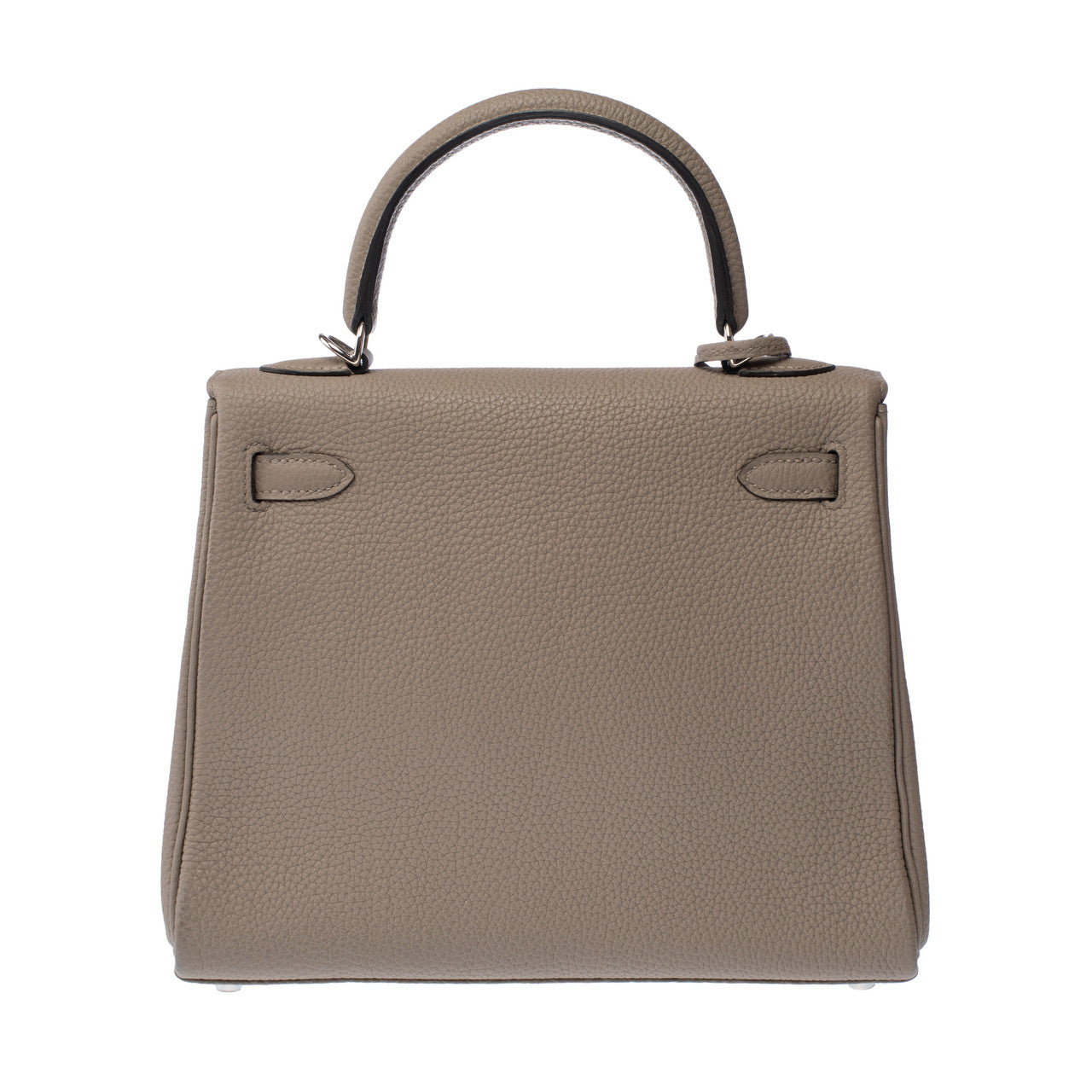 Sac HERMES Kelly 25 en Cuir Gris - 103105