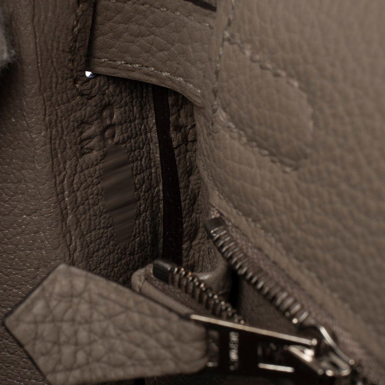 Sac HERMES Kelly 25 en Cuir Gris - 103105