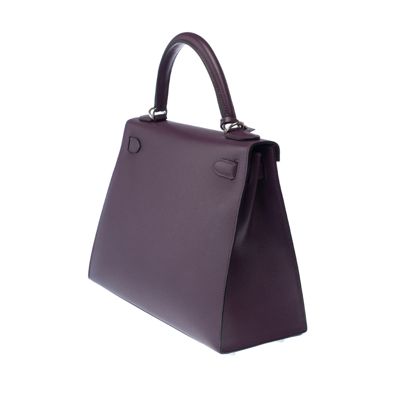 Sac HERMES Kelly 28 en Cuir Violet - 103085