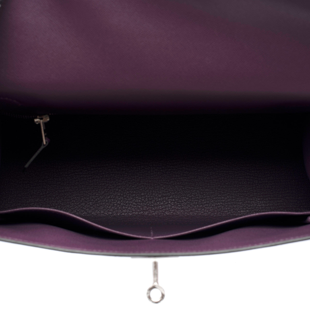 Sac HERMES Kelly 28 en Cuir Violet - 103085