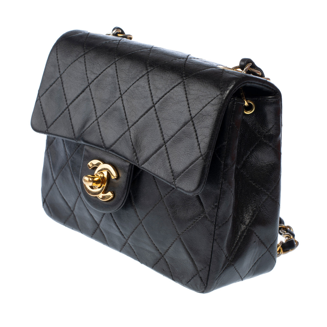 Sac CHANEL Timeless/Classique en Cuir Noir - 103055