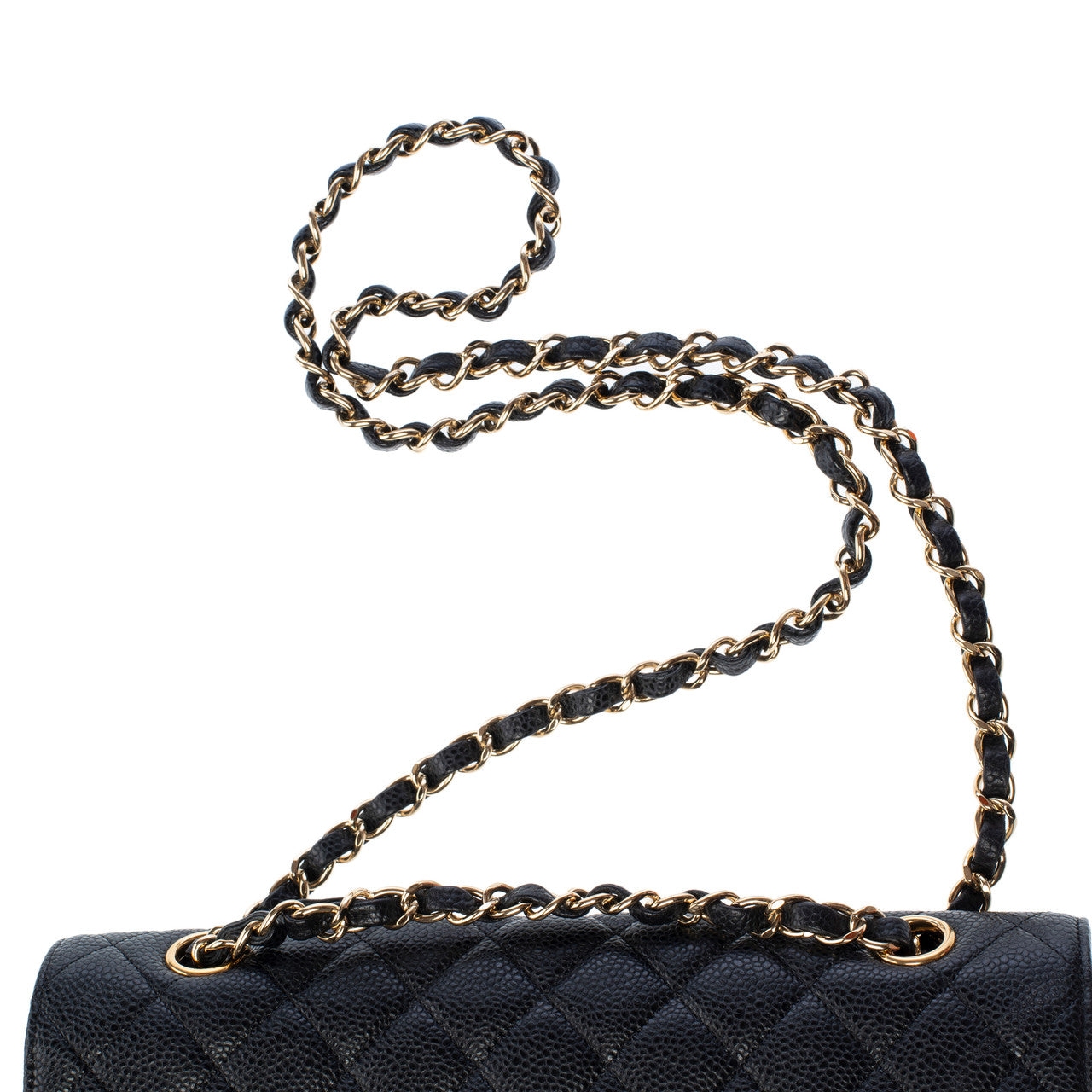 Sac CHANEL Timeless/Classique en Cuir Noir - 103108