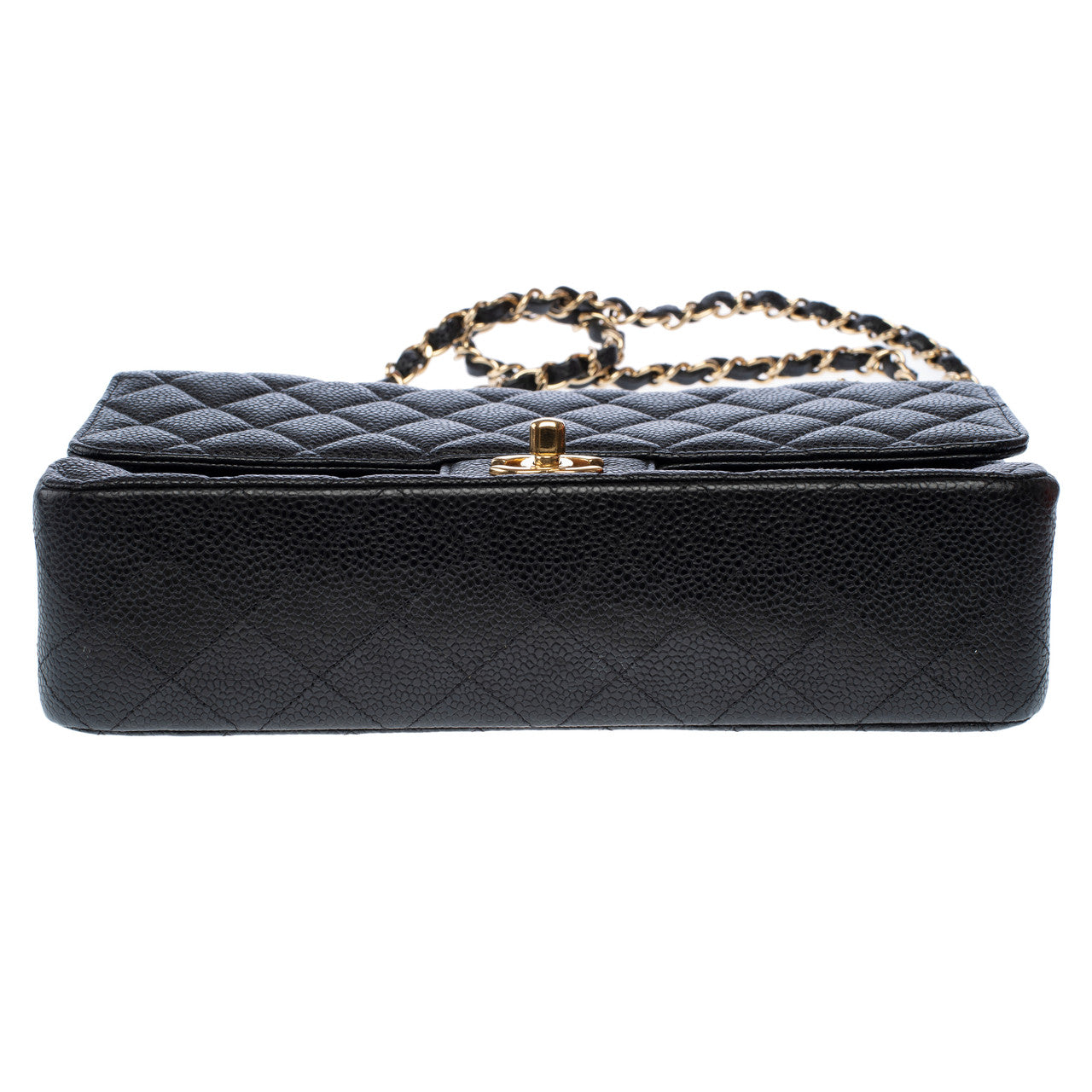 Sac CHANEL Timeless/Classique en Cuir Noir - 103108