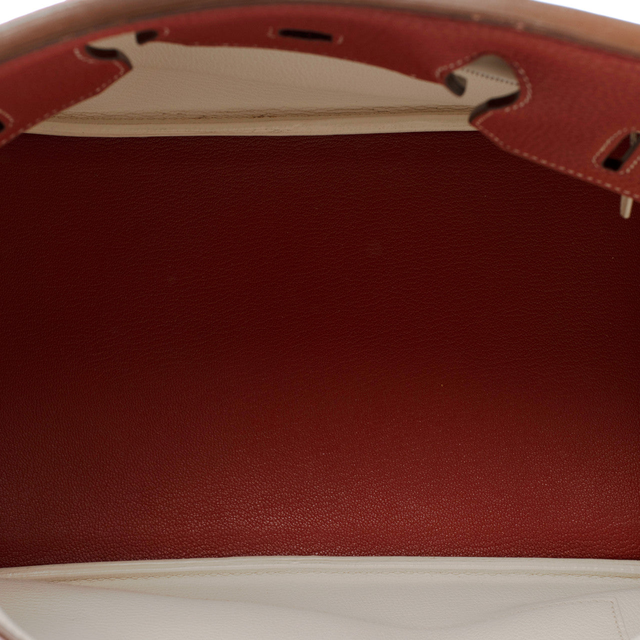 Sac HERMES Birkin 35 en Cuir Rouge - 103111