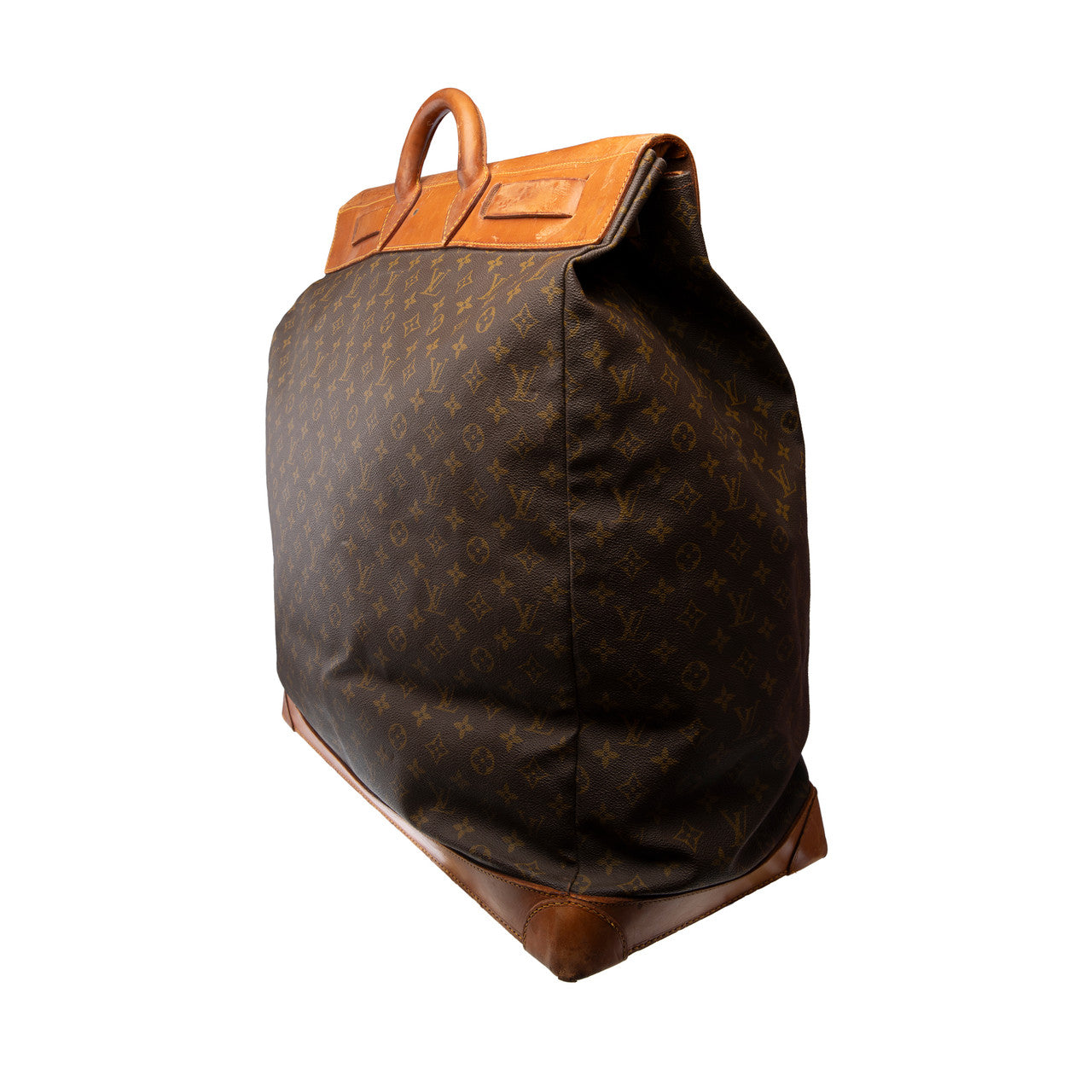 Sac LOUIS VUITTON Steamer en Toile Marron - 103089