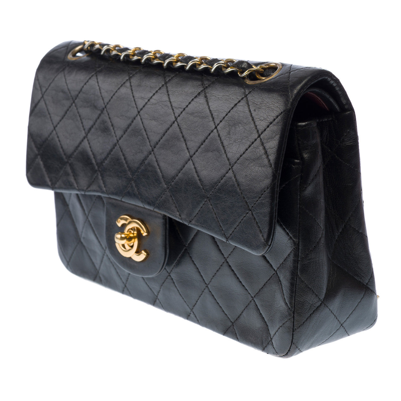 Sac CHANEL Timeless/Classique en Cuir Noir - 102936