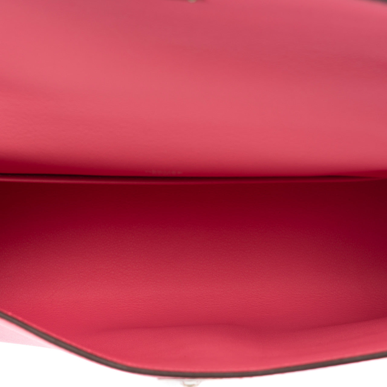 Sac HERMES Kelly Mini en Cuir Rose - 103132