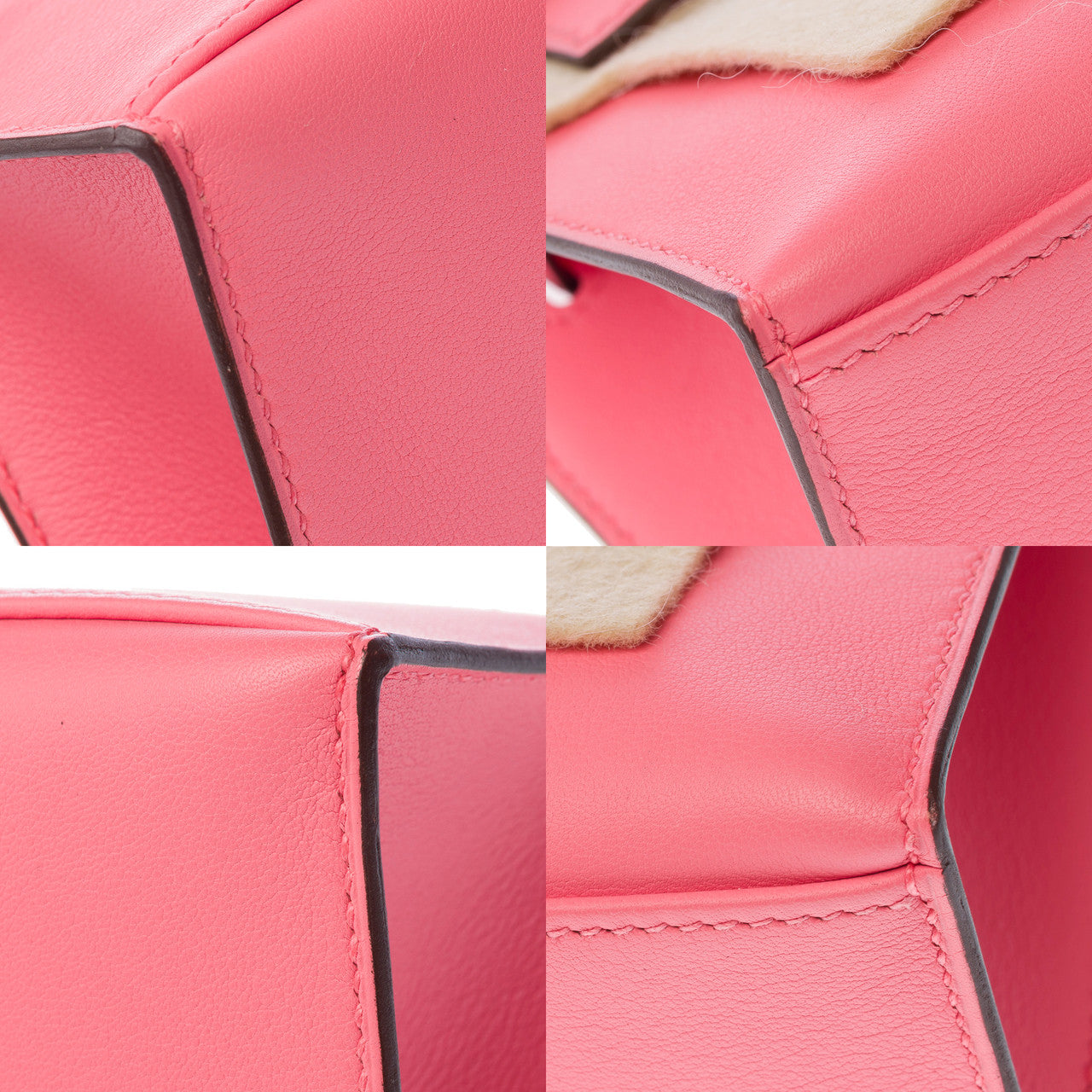 Sac HERMES Kelly Mini en Cuir Rose - 103132
