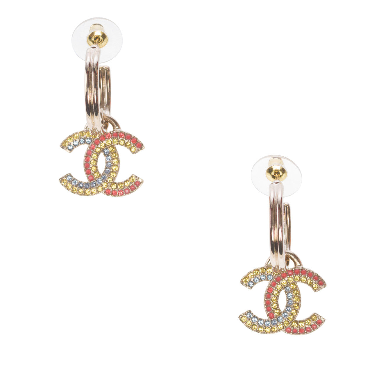 Bijoux CHANEL CC en Métal Doré - 103122