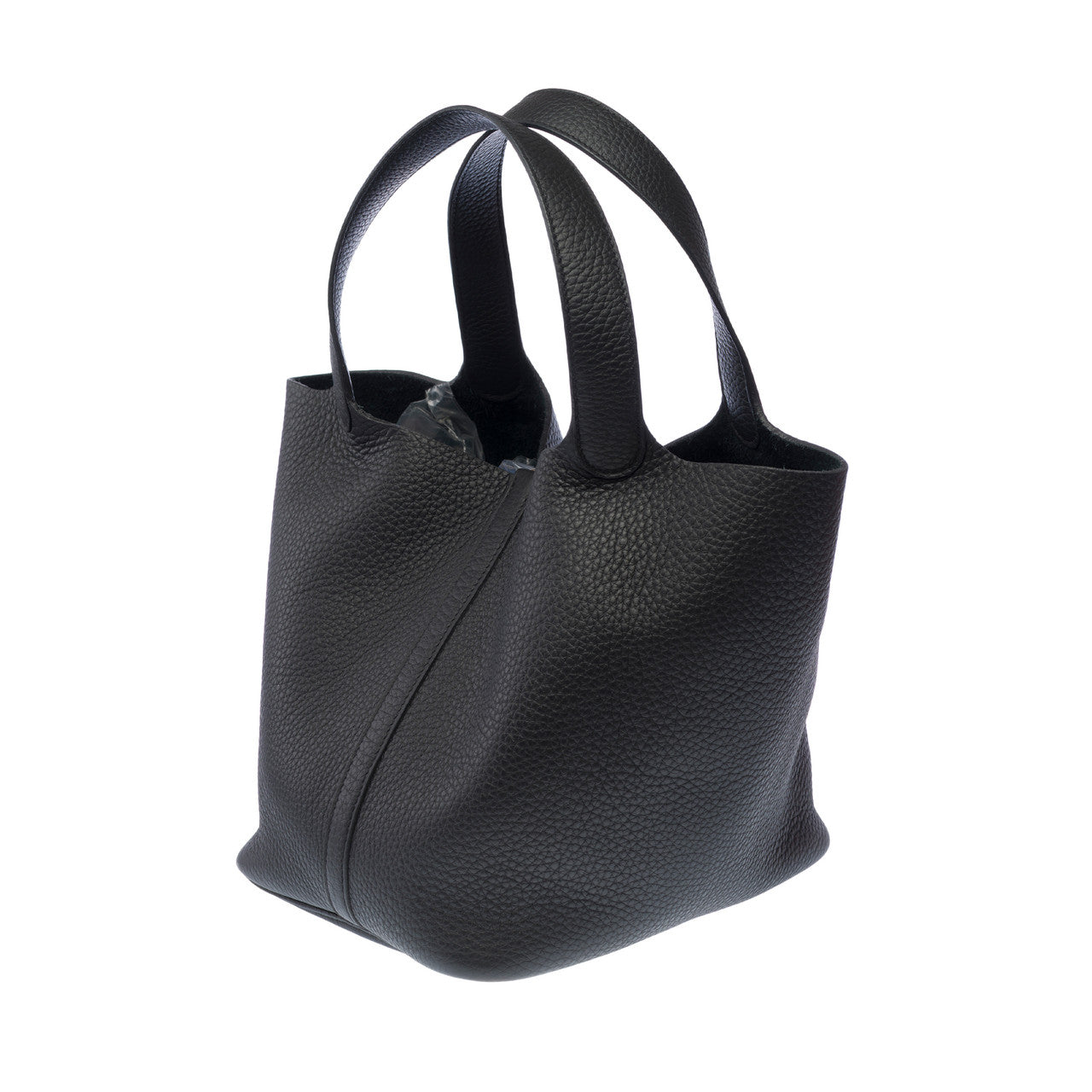 Sac HERMES Picotin en Cuir Noir - 103142