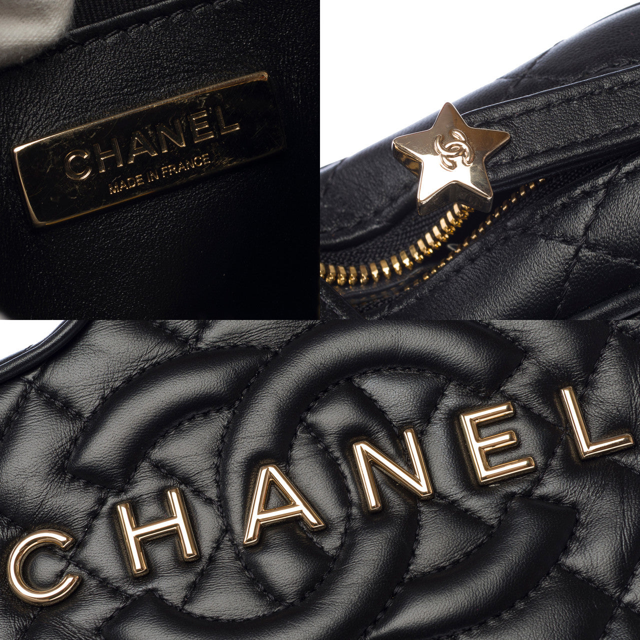 Sac CHANEL en Cuir Noir - 103129
