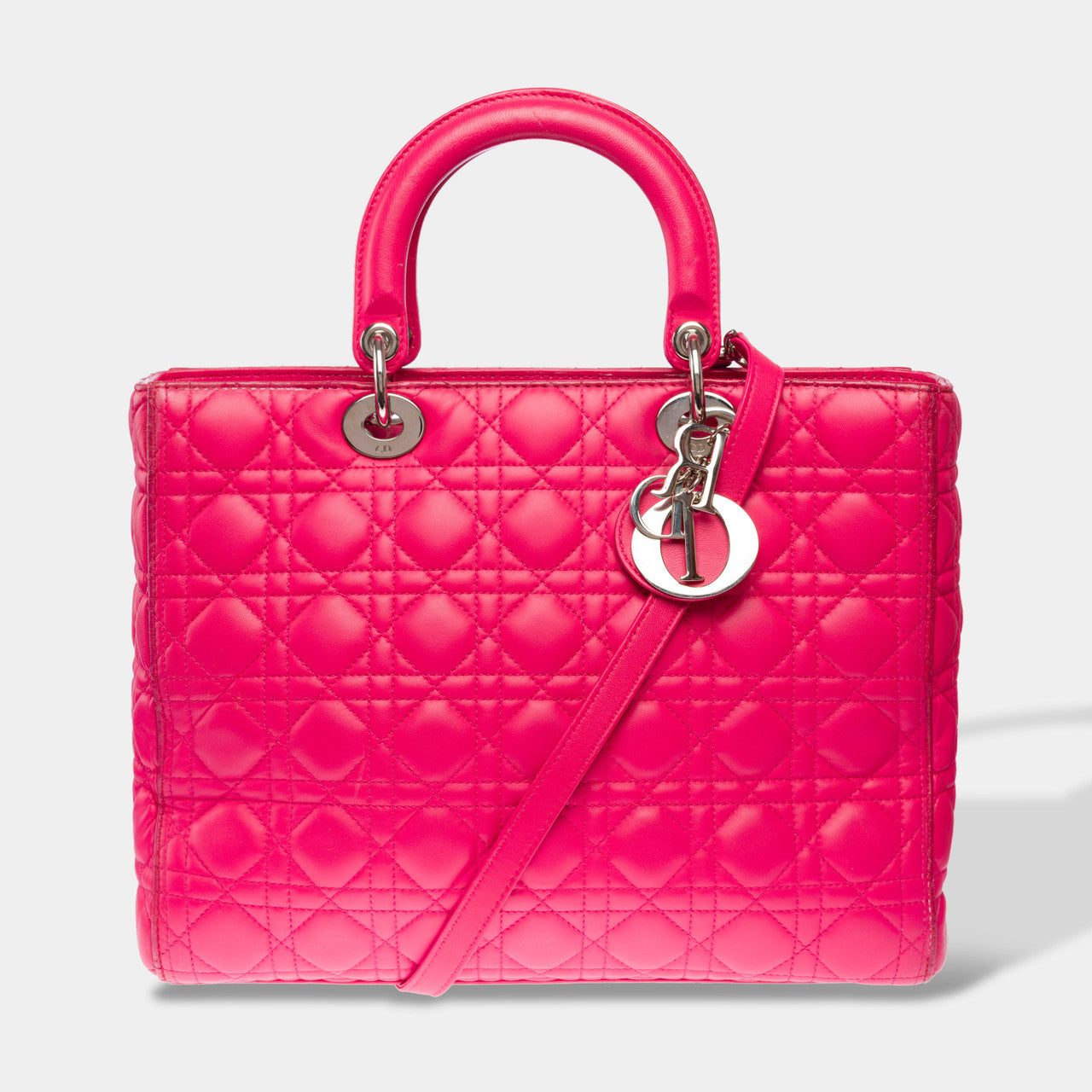 Sac DIOR Lady Dior en Cuir Rose - 103126