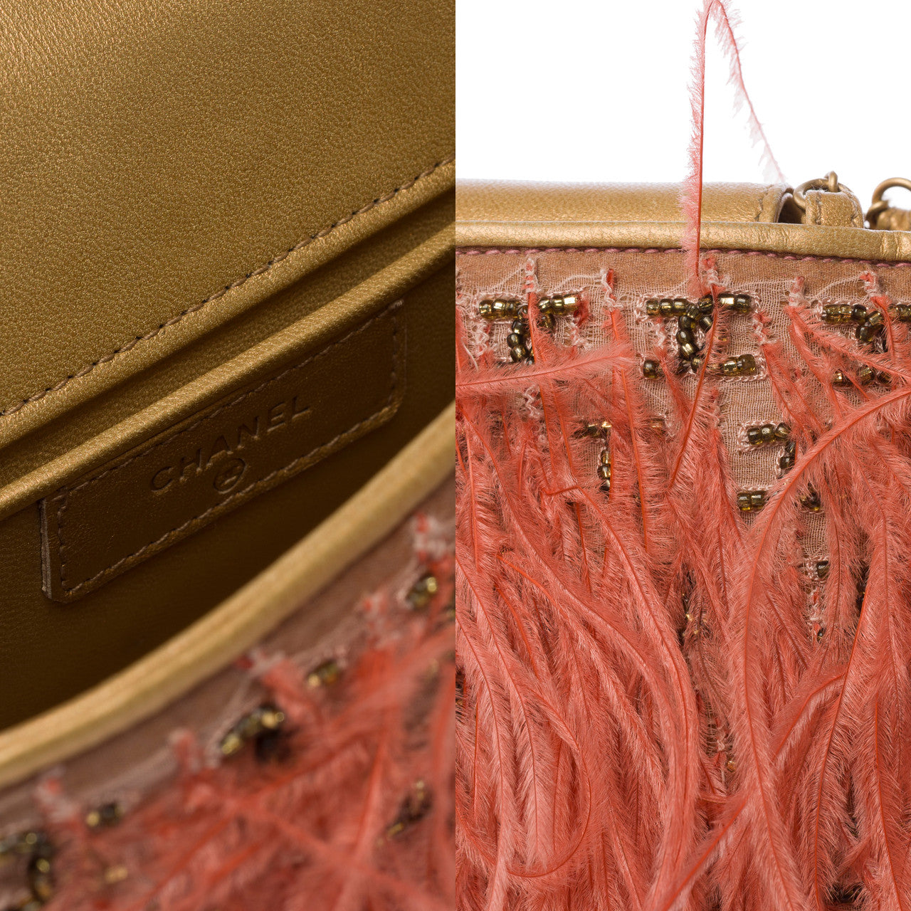 Sac CHANEL en Fausse fourrure Rose - 103023