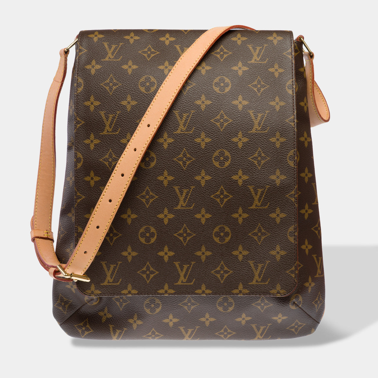 Sac LOUIS VUITTON Musette en Toile Marron - 103134