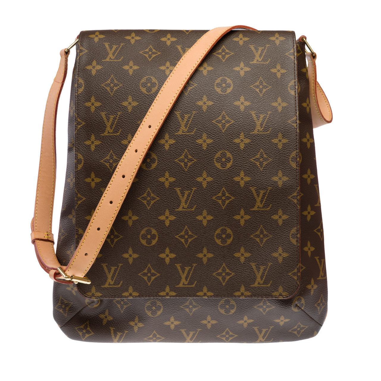 Sac LOUIS VUITTON Musette en Toile Marron - 103134