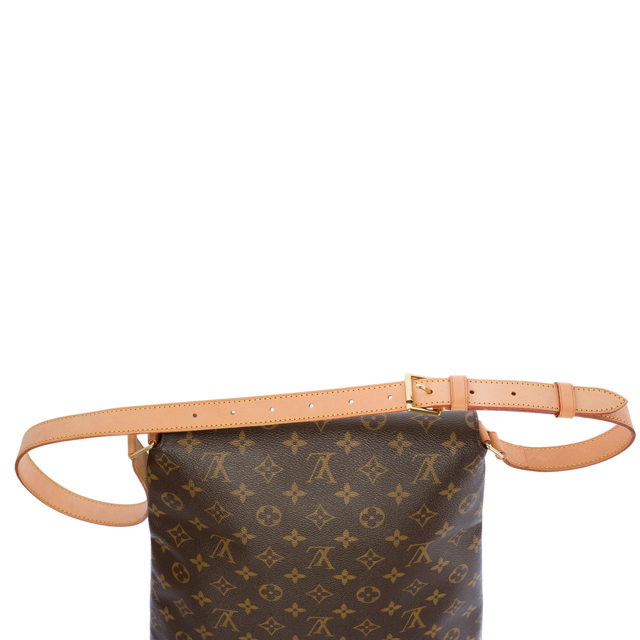 Sac LOUIS VUITTON Musette en Toile Marron - 103134