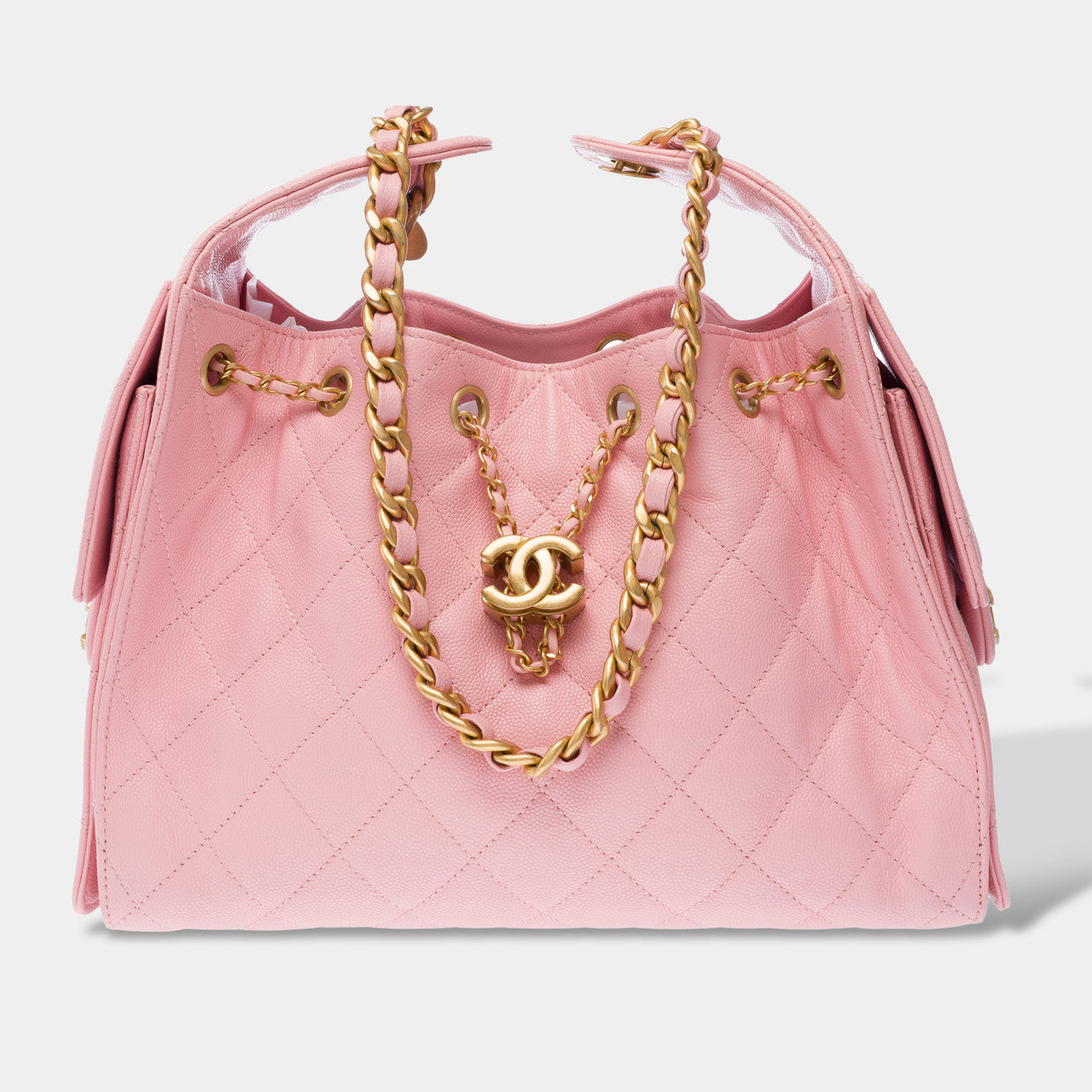 Sac CHANEL en Cuir Rose - 103164