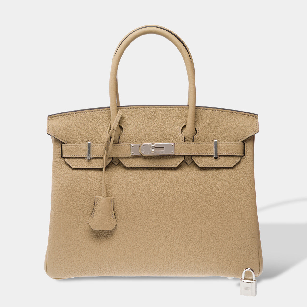 Sac HERMES Birkin 30 en Cuir Beige - 103173