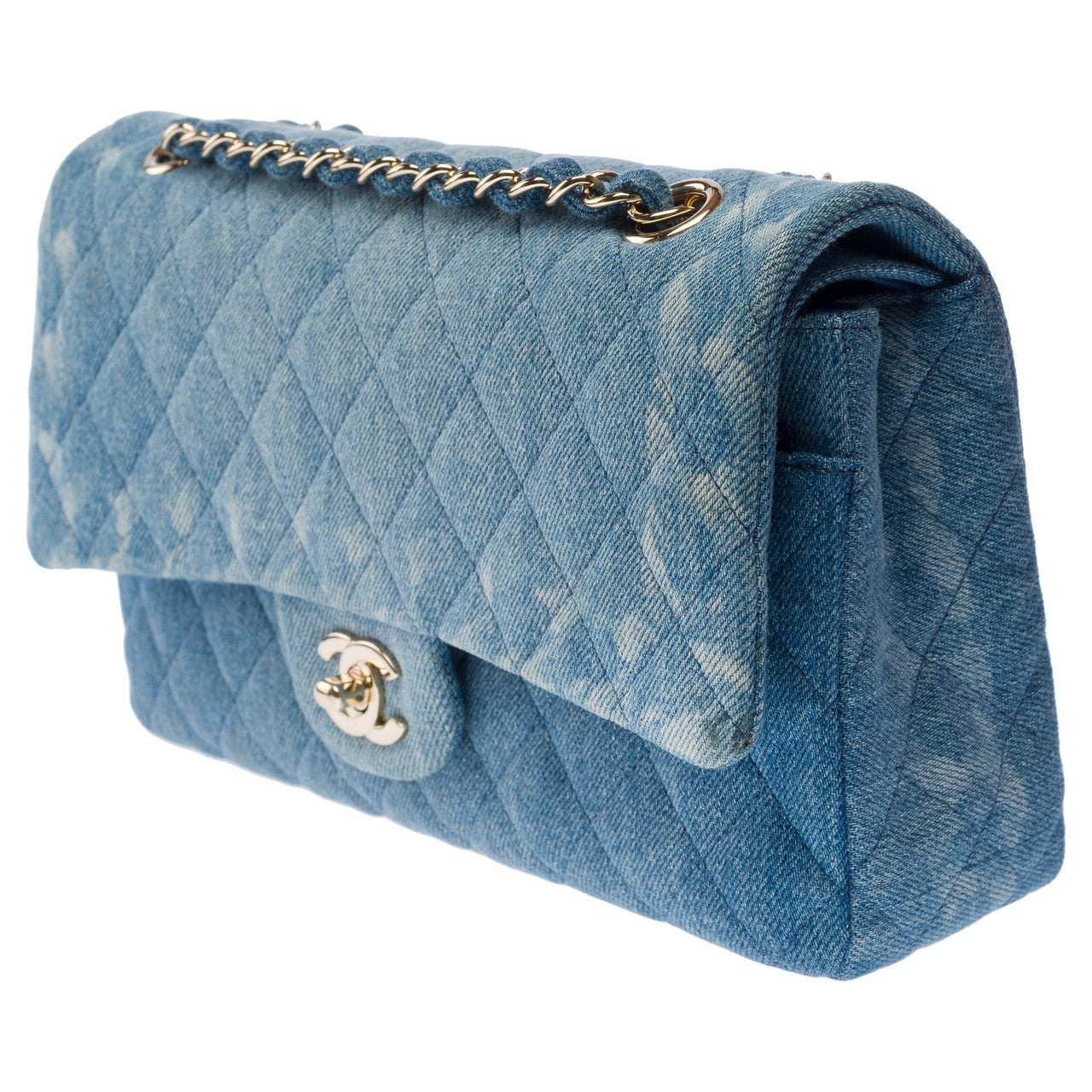 CHANEL Timeless/Classic Denim Bag in Blue - 103153