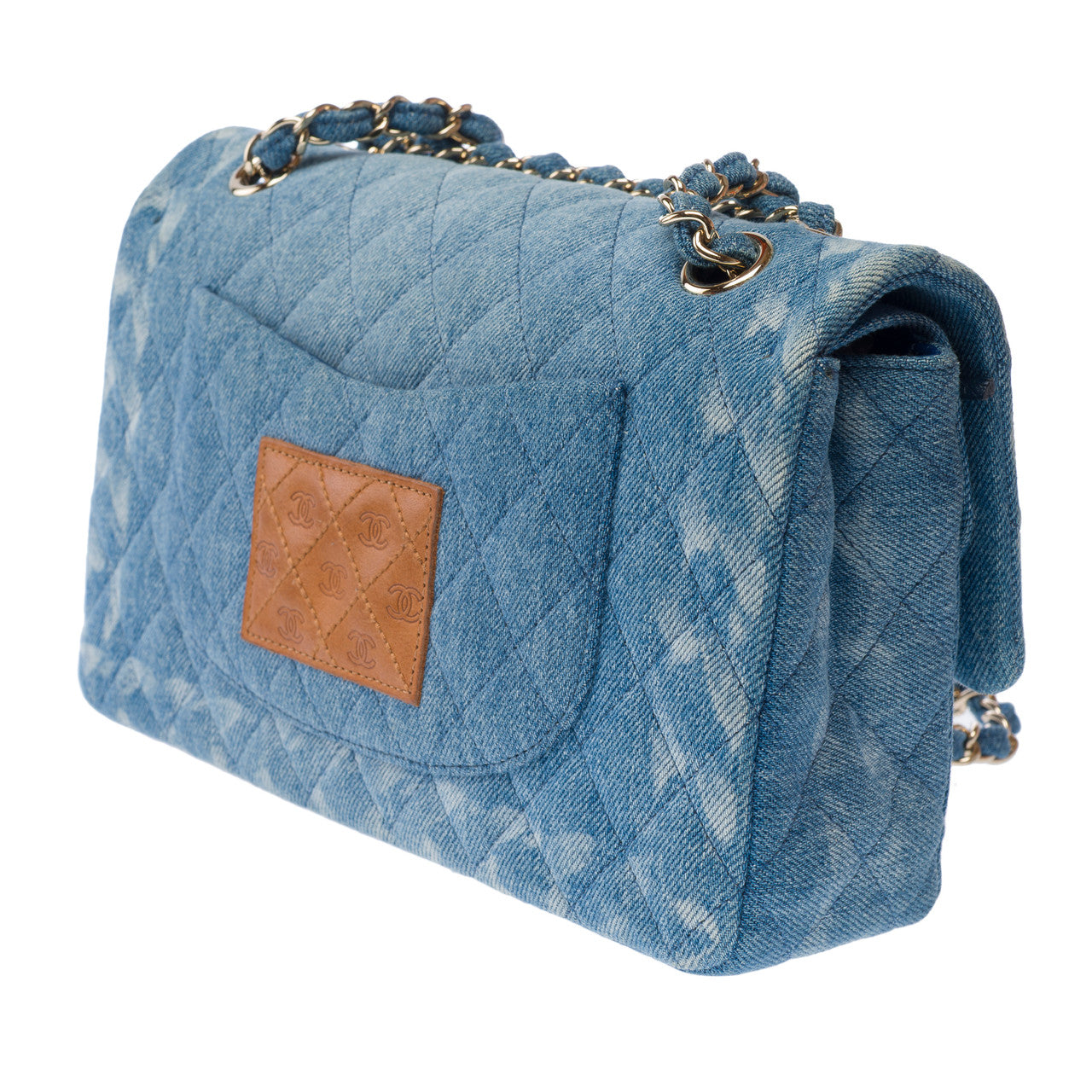 CHANEL Timeless/Classic Denim Bag in Blue - 103153