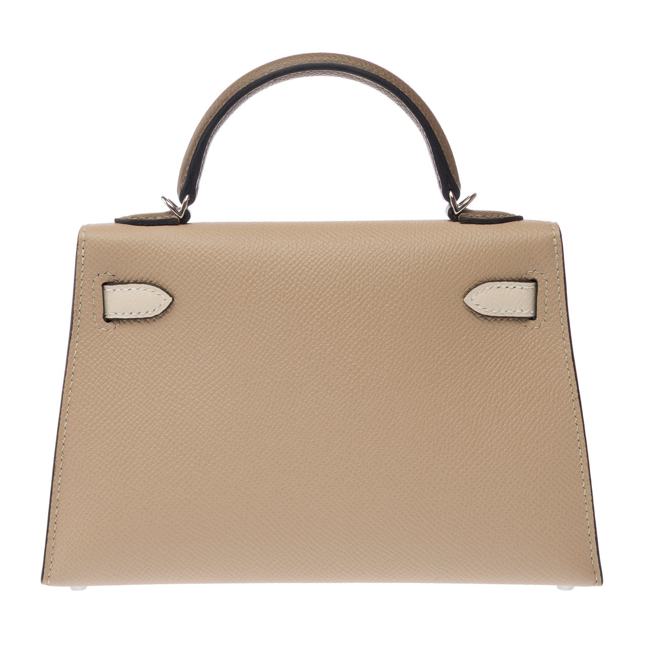 Sac HERMES Kelly Mini en Cuir Étoupe - 103177