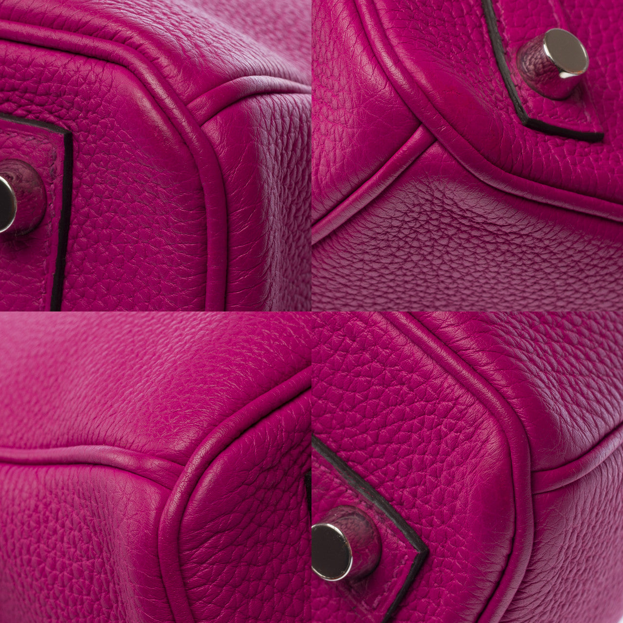 Sac HERMES Birkin 30 en Cuir Rose - 103146