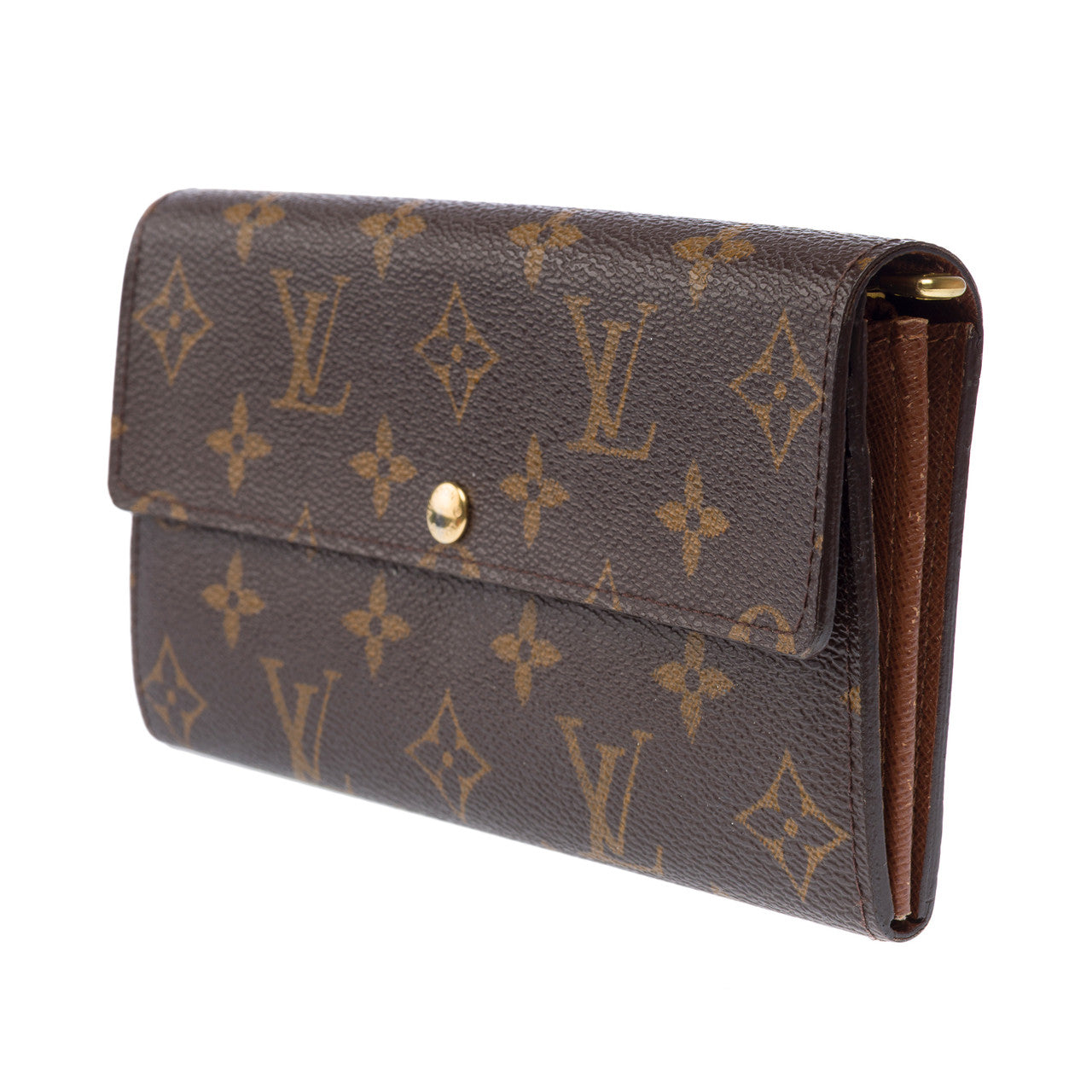 LOUIS VUITTON Sarah accessory in brown canvas - 103175