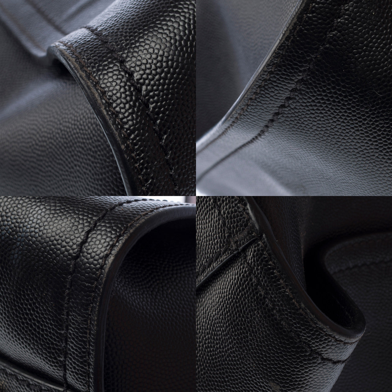 Sac CHANEL Deauville en Cuir Noir - 103159