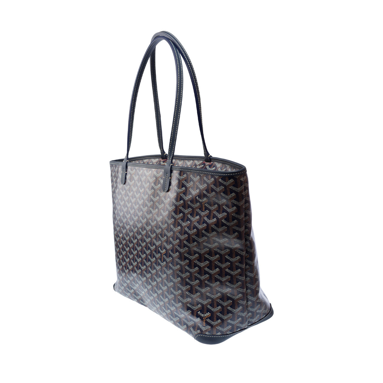 Sac GOYARD Artois en Toile Bleu Marine - 103150