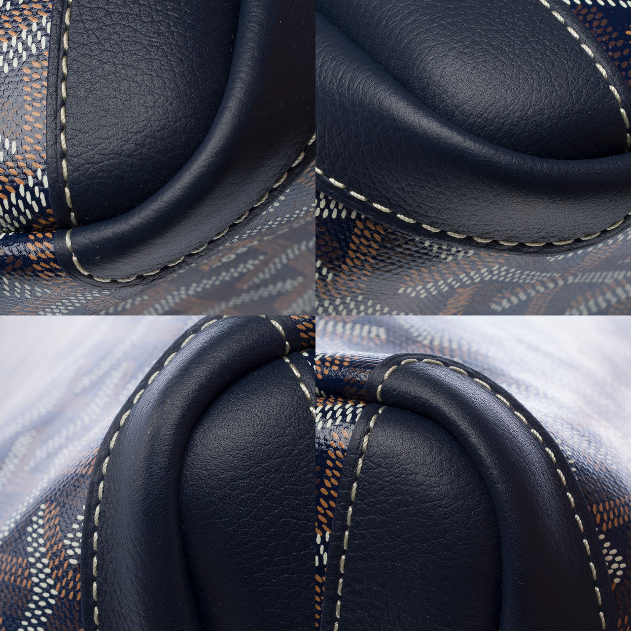 Sac GOYARD Artois en Toile Bleu Marine - 103150