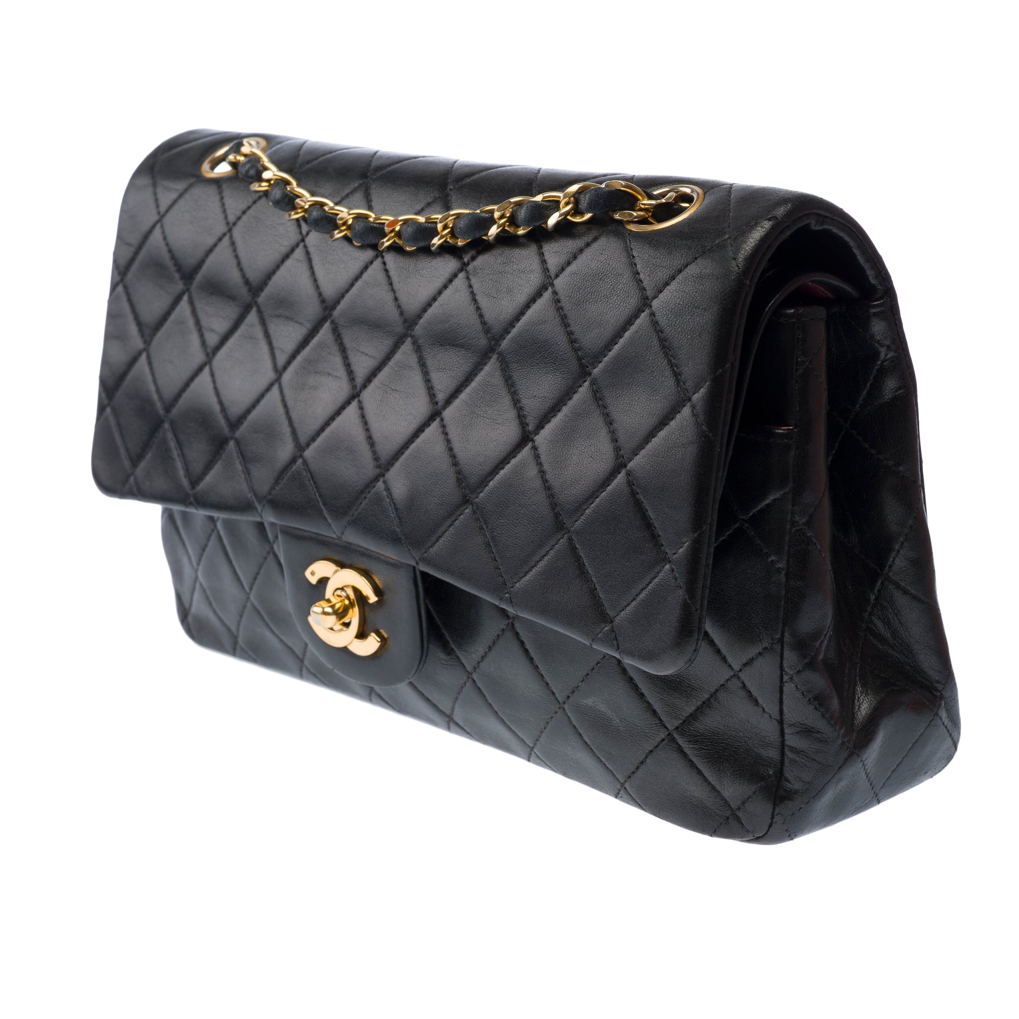 Sac CHANEL Timeless/Classique en Cuir Noir - 103155