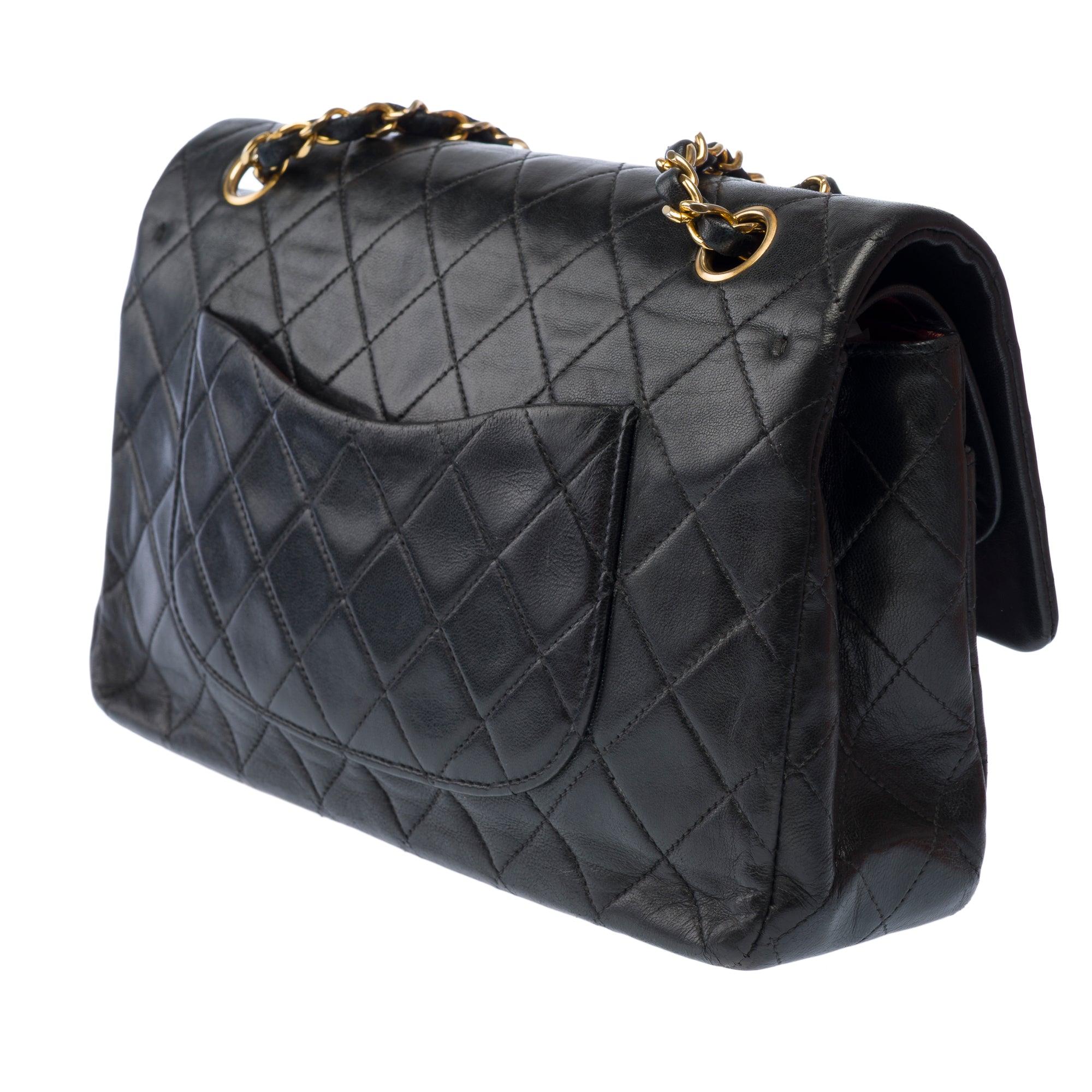 Sac CHANEL Timeless/Classique en Cuir Noir - 103155