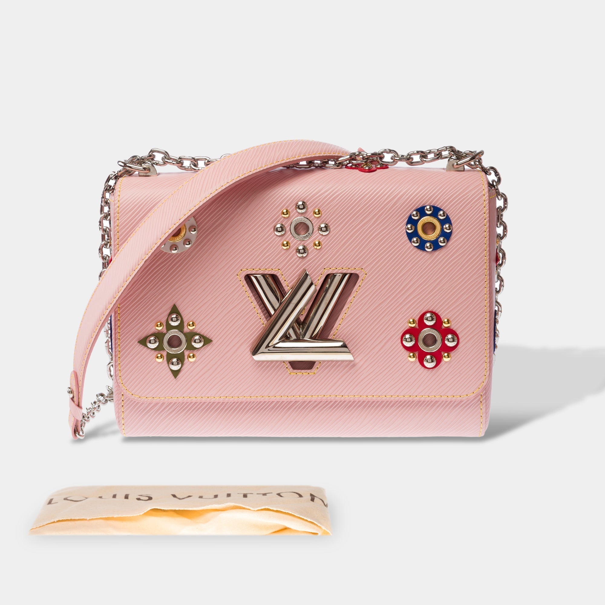 バッグ LOUIS VUITTON Sac LOUIS VUITTON Twist en Cuir Rose - 103189