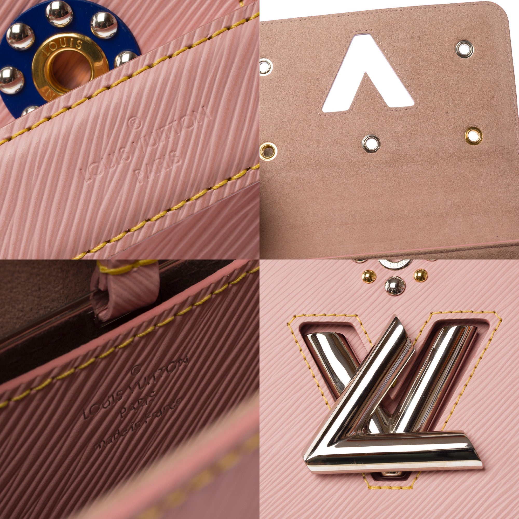 Sac LOUIS VUITTON Twist en Cuir Rose - 103189