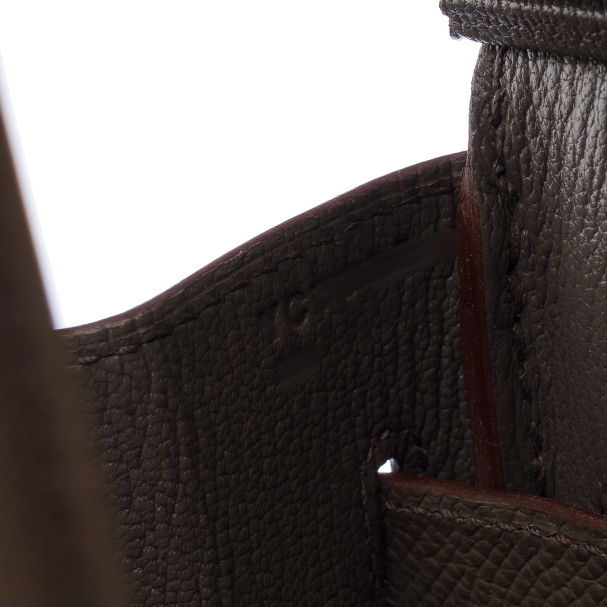 Sac HERMES Birkin 30 en Cuir Gris - 103190