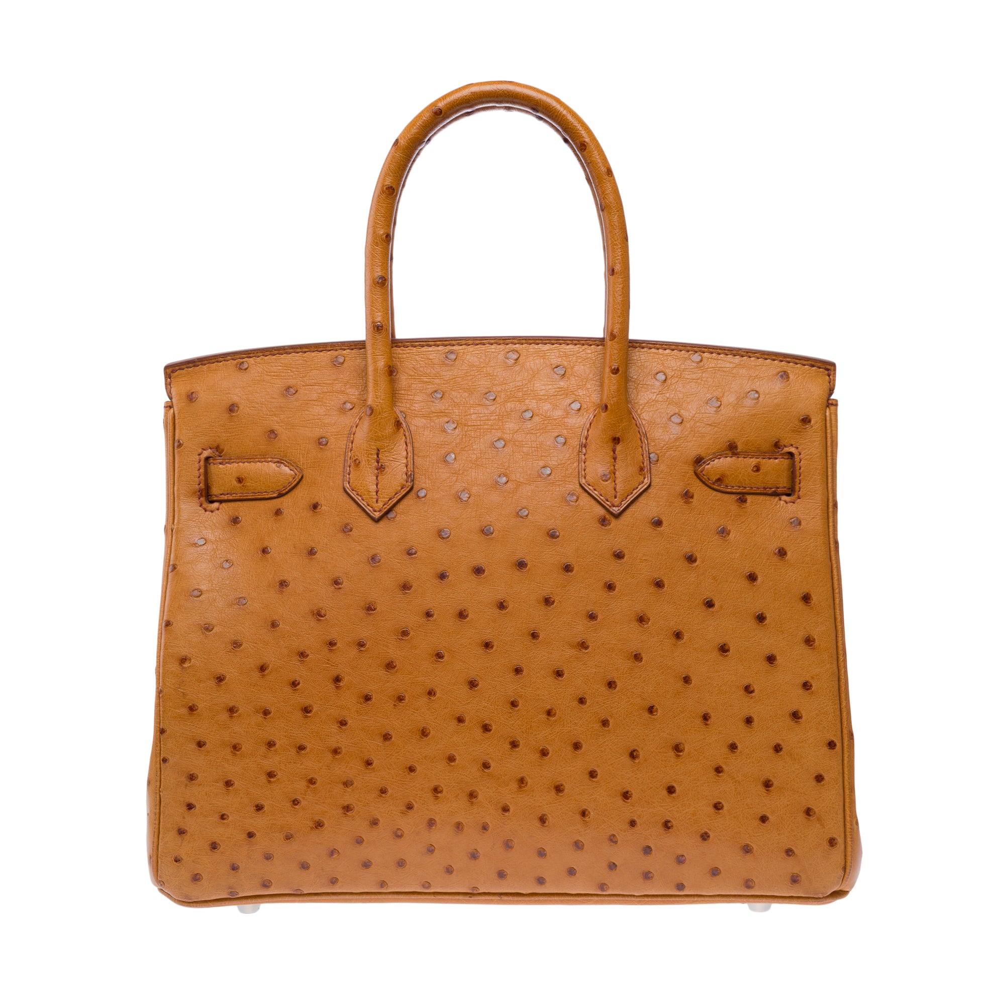 Sac HERMES Birkin 30 en Cuirs exotiques Doré - 103185