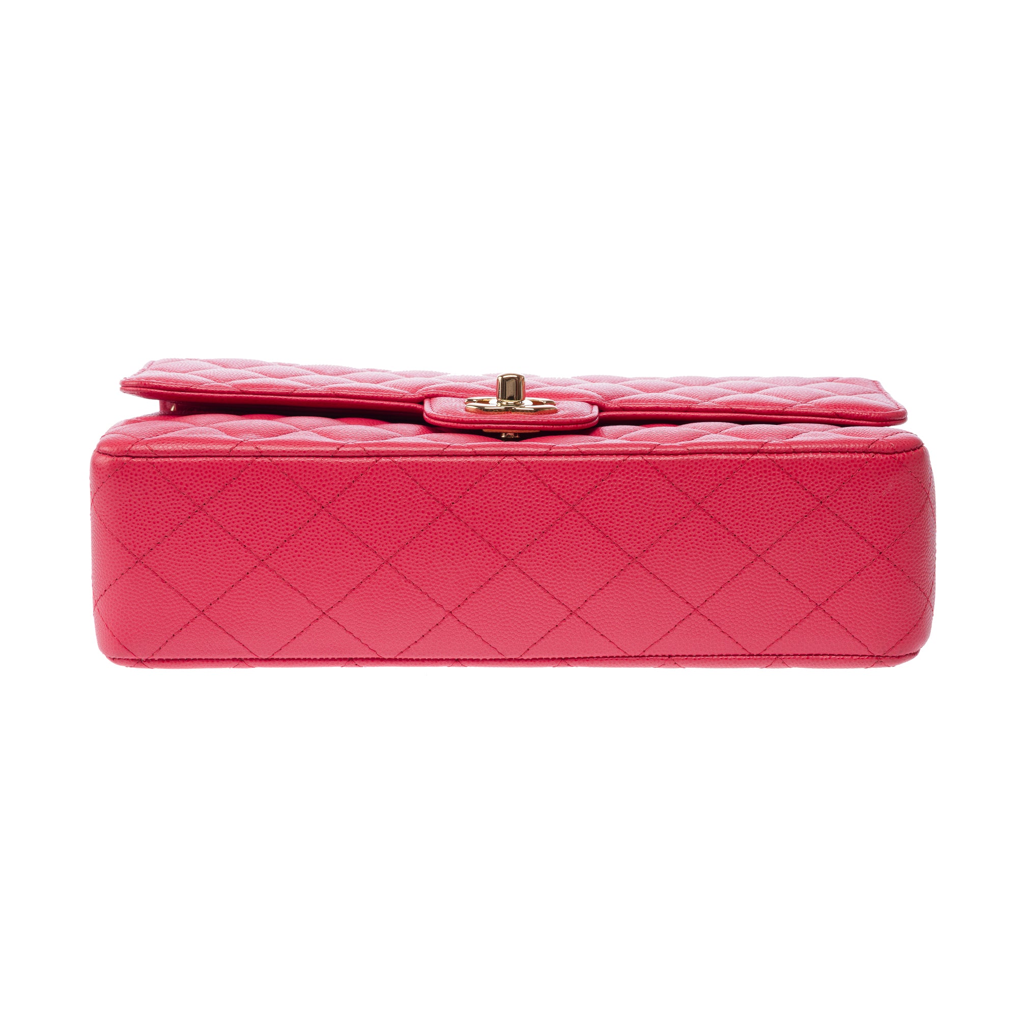Sac CHANEL Timeless/Classique en Cuir Rose - 103196