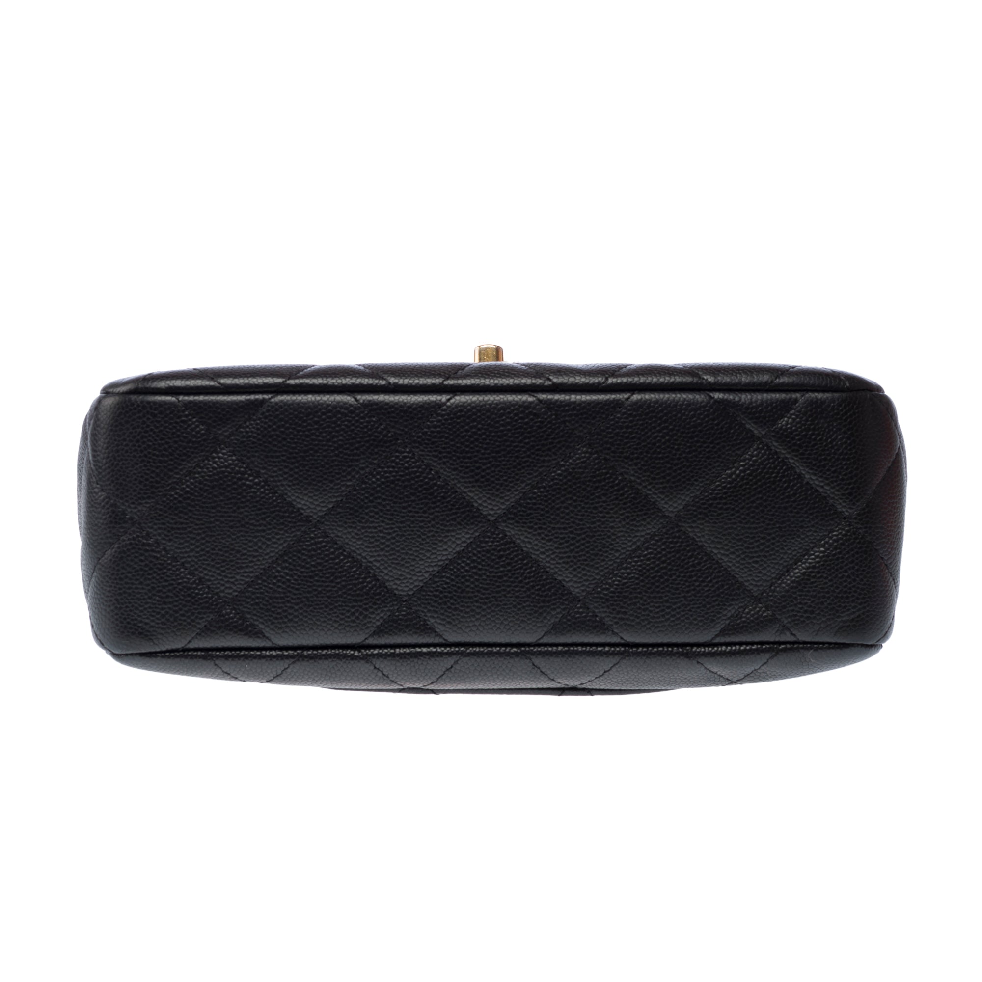 Sac CHANEL Timeless/Classique en Cuir Noir - 103195
