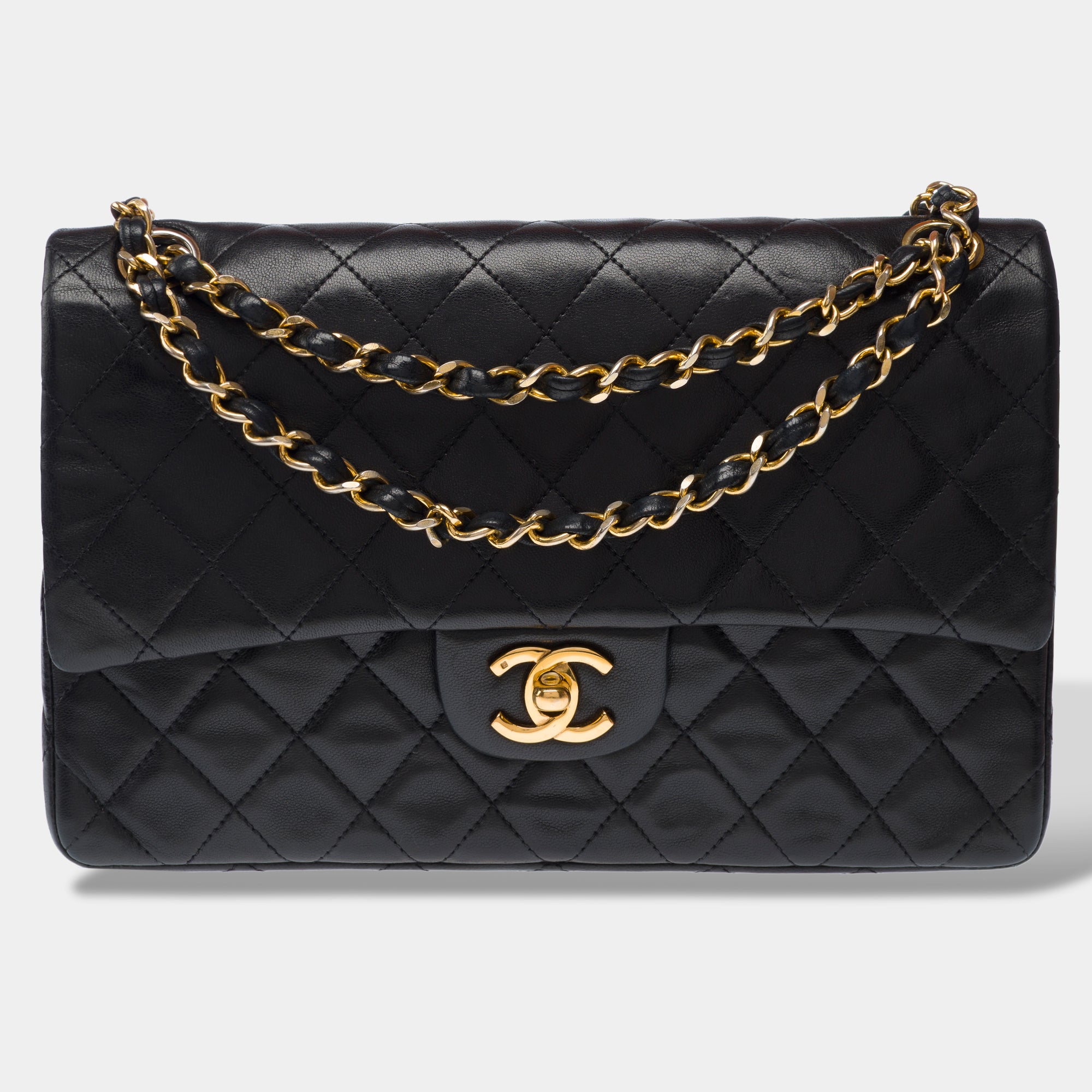 CHANEL Timeless/Classique Bag in Black Leather - 103154
