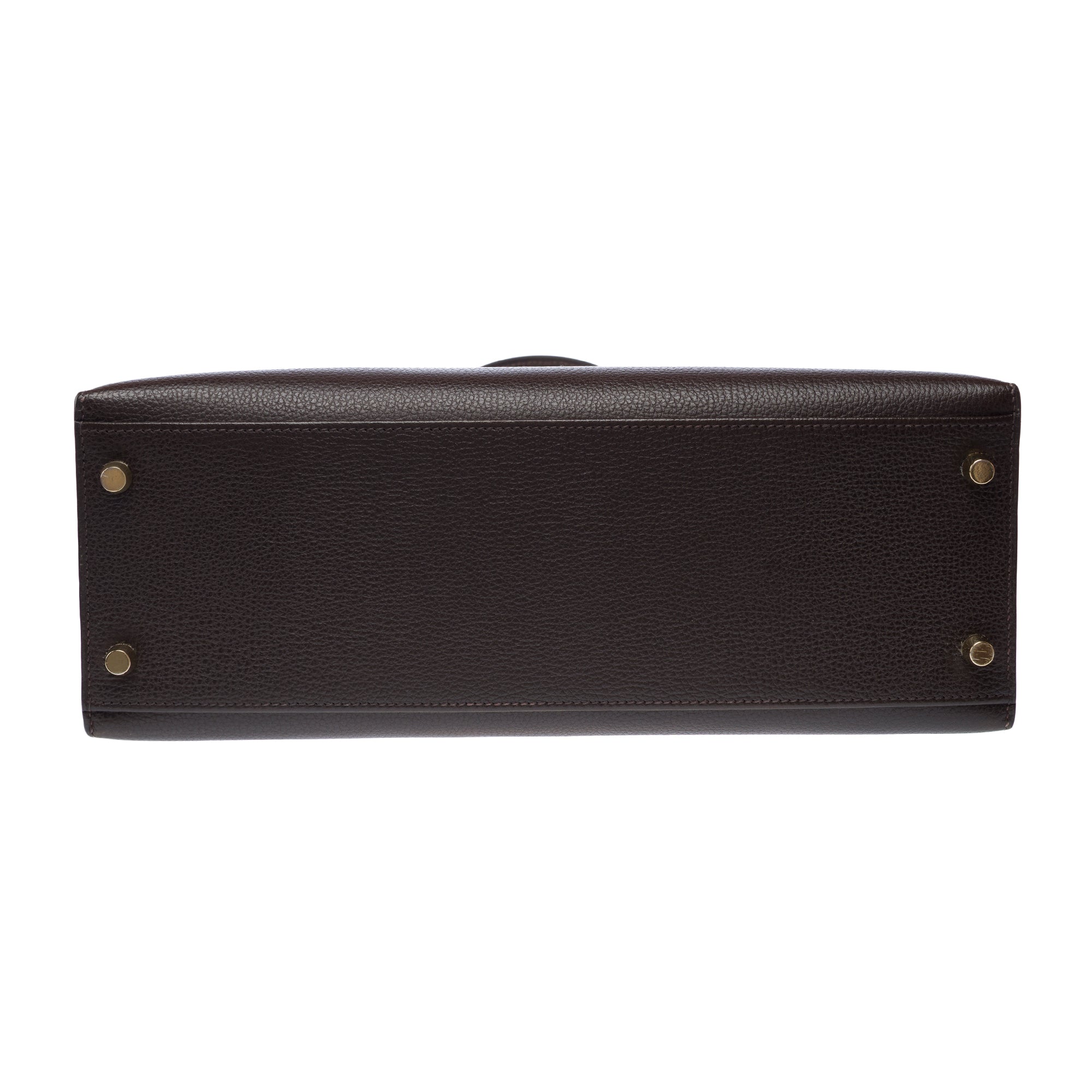 Sac HERMES Kelly 32 en Cuir Marron - 103206