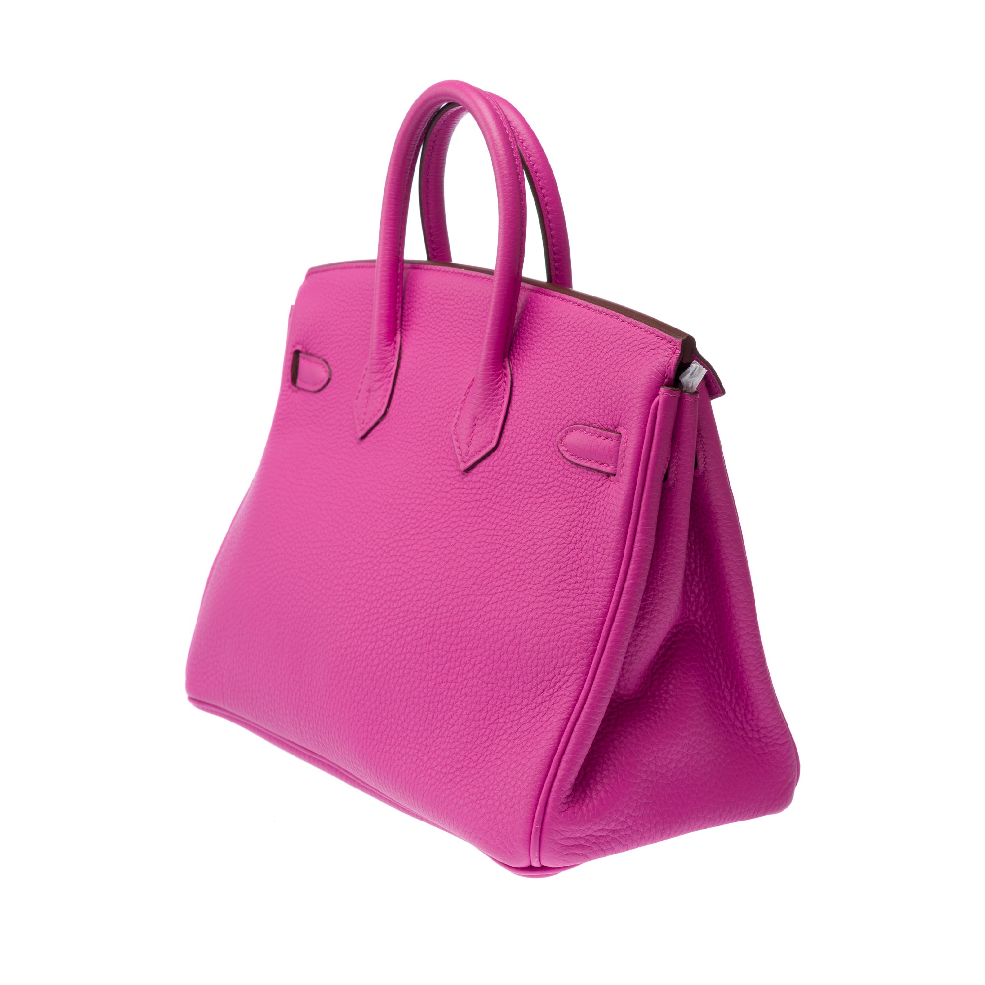 Sac HERMES Birkin 25 en Cuir Rose - 103208