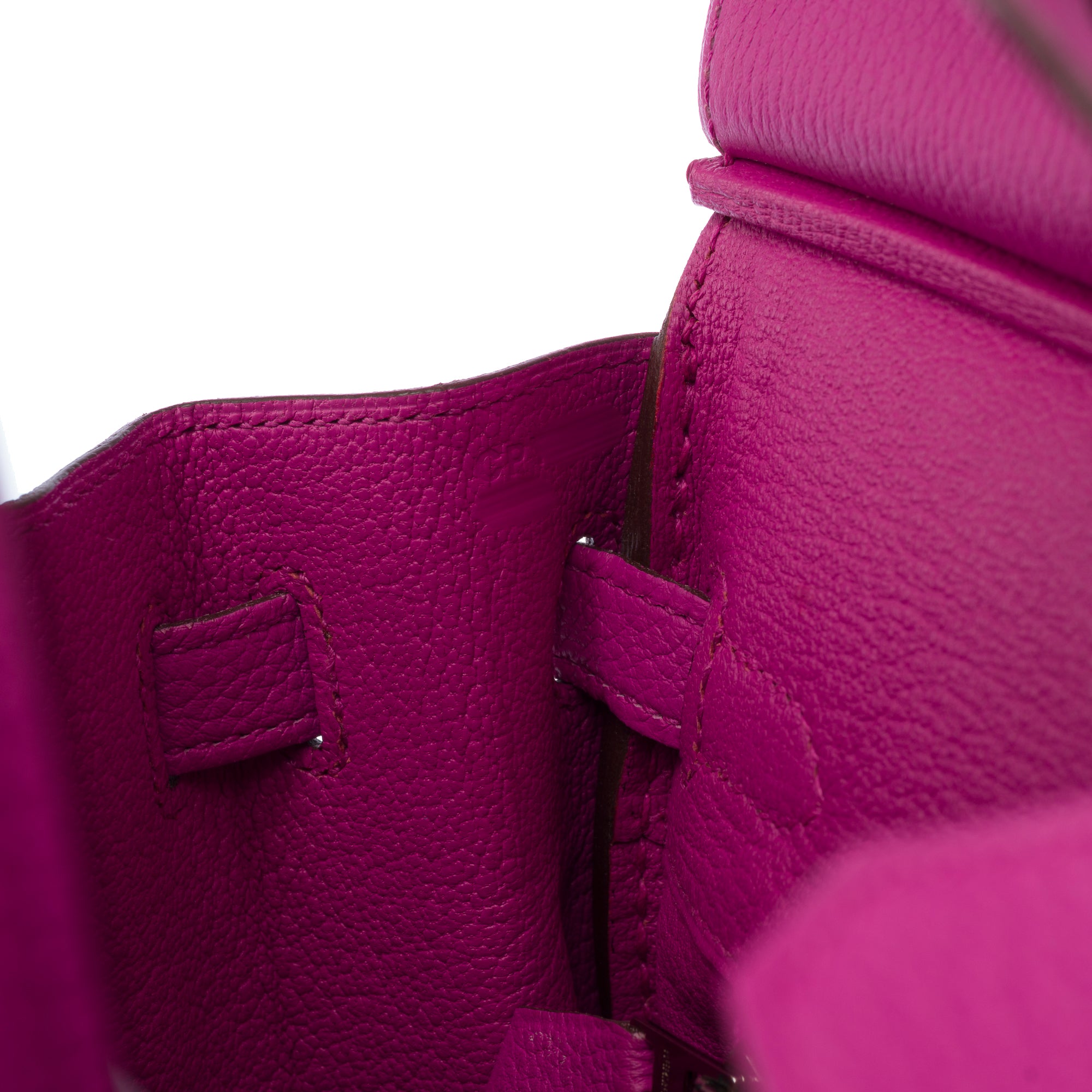 Sac HERMES Birkin 25 en Cuir Rose - 103208