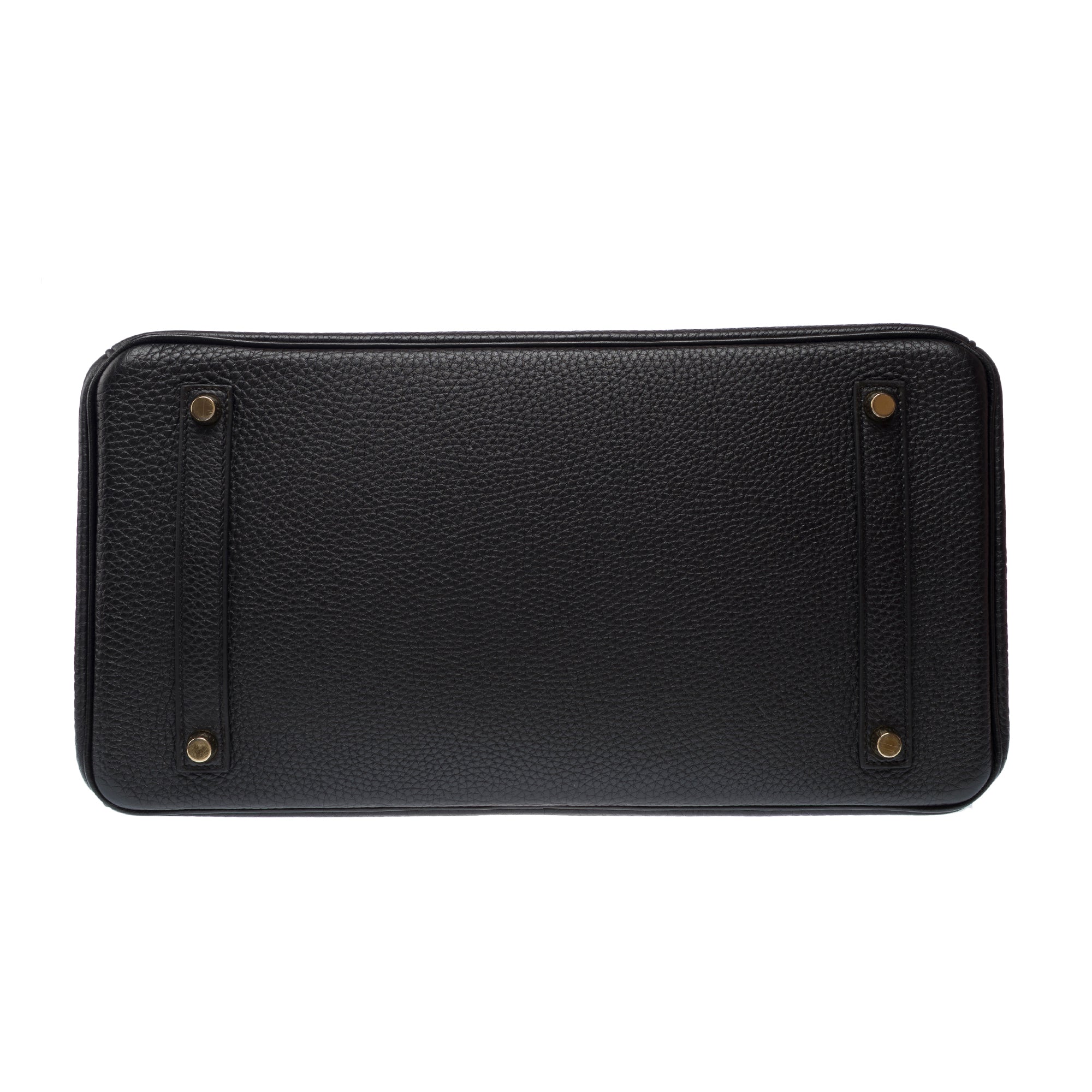 Sac HERMES Birkin 35 en Cuir Noir - 103207