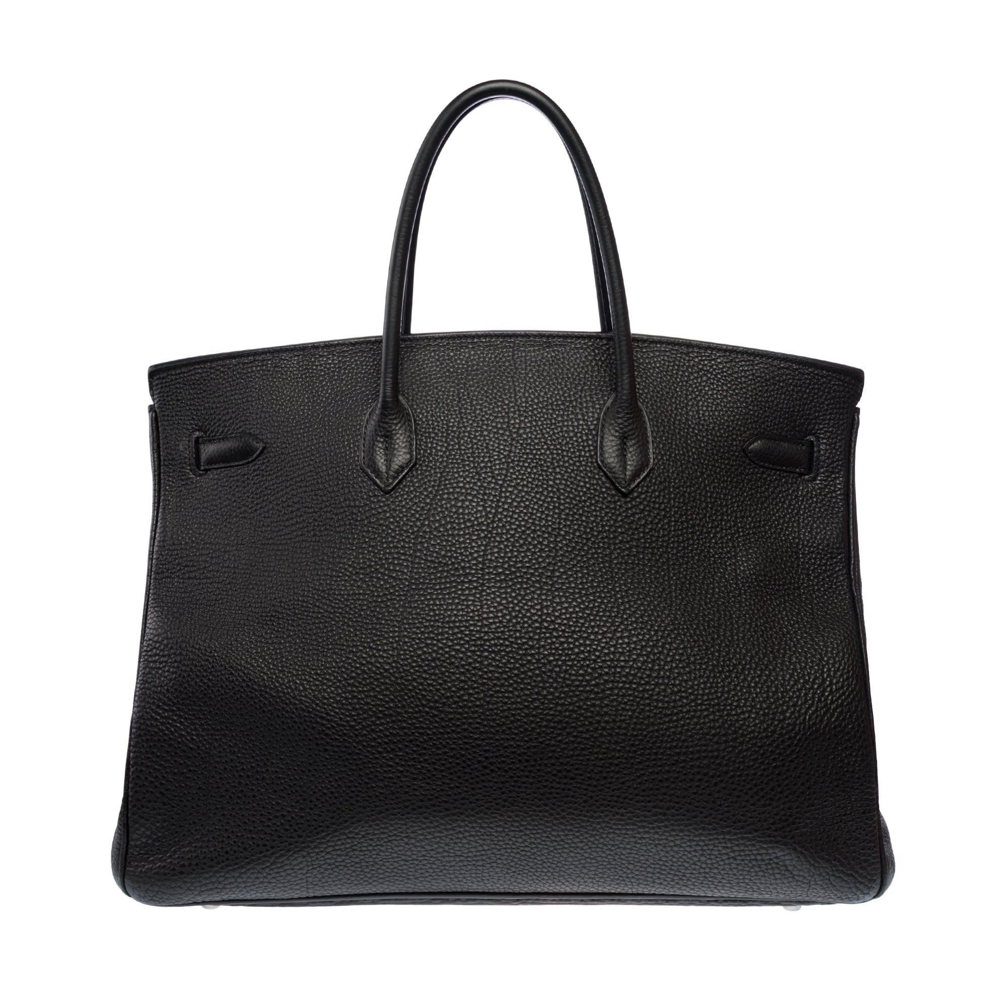Sac HERMES Birkin 40 en Cuir Noir - 103218