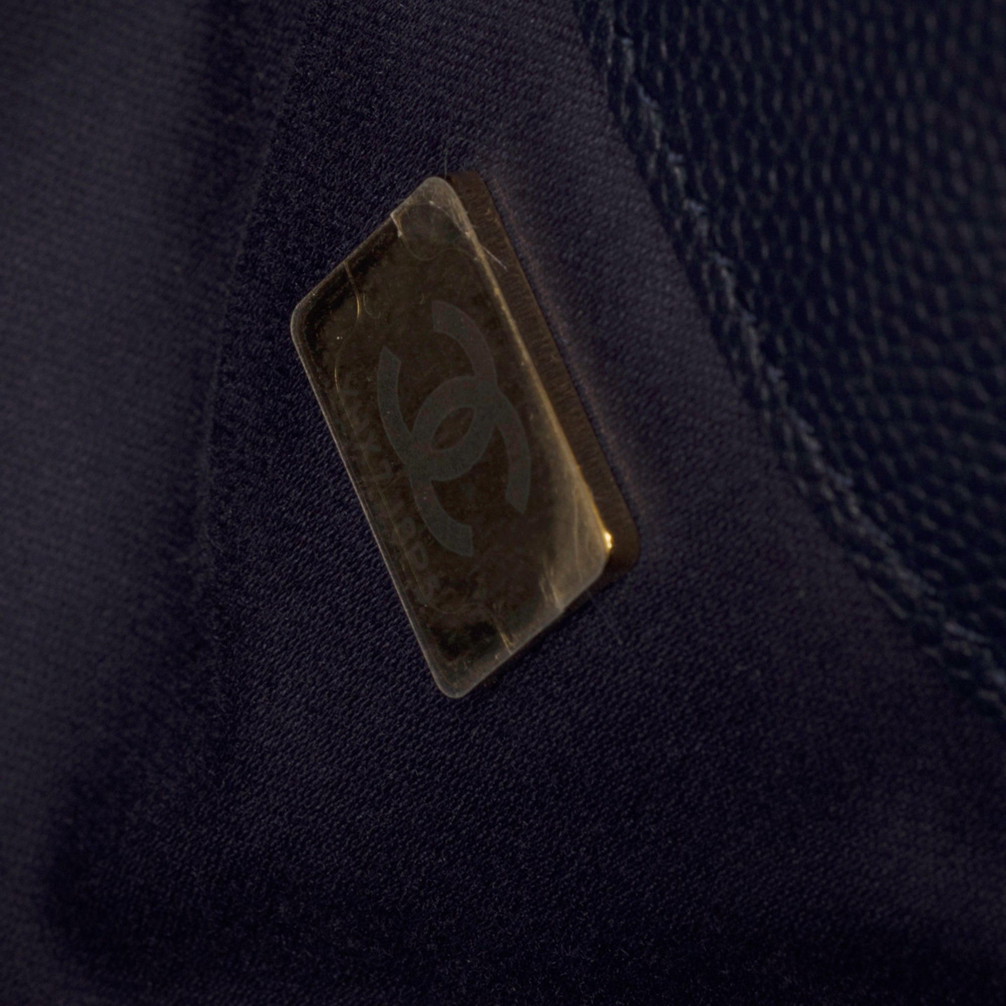 Sac CHANEL en Cuir Bleu Marine - 103211