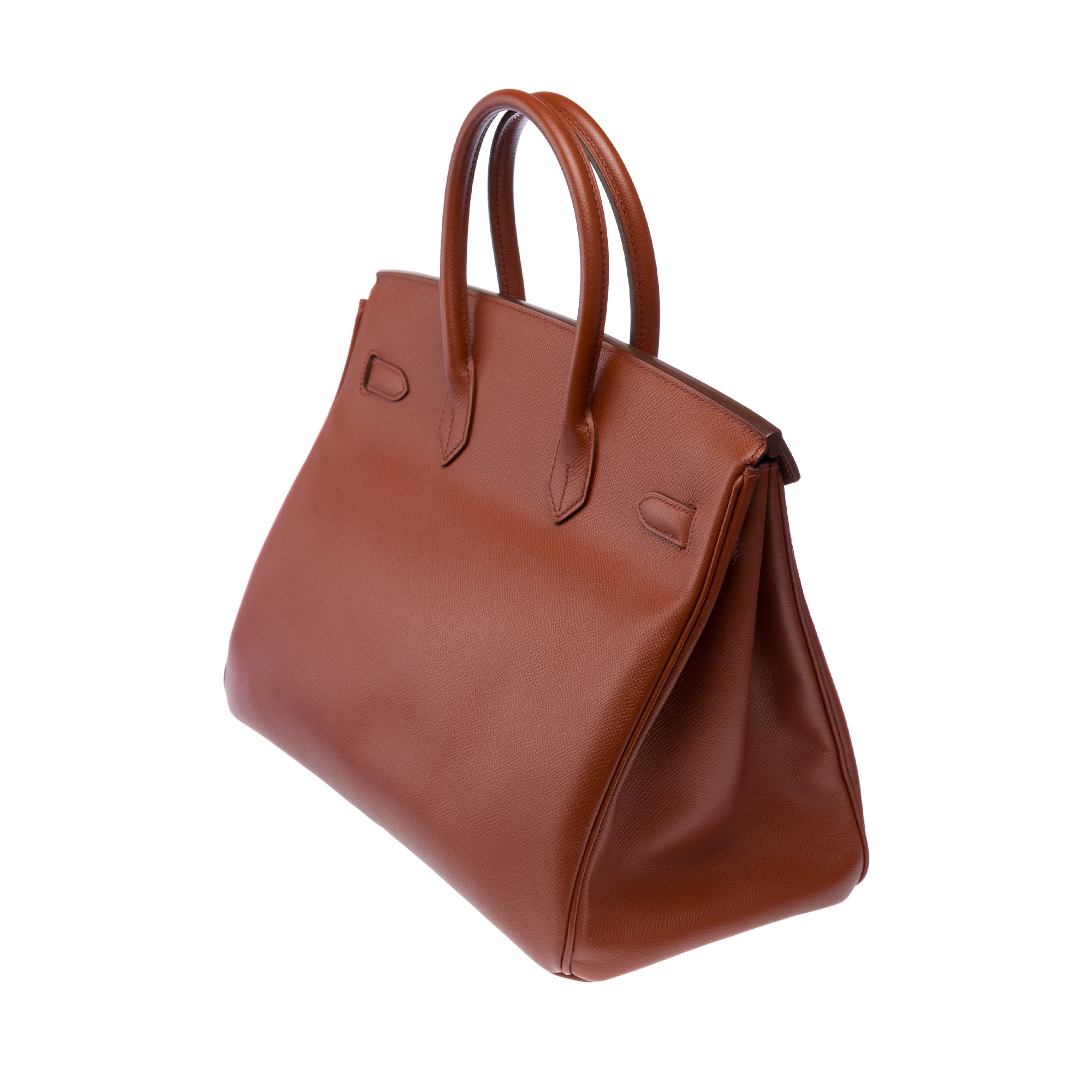 Sac HERMES Birkin 35 en Cuir Marron - 103214