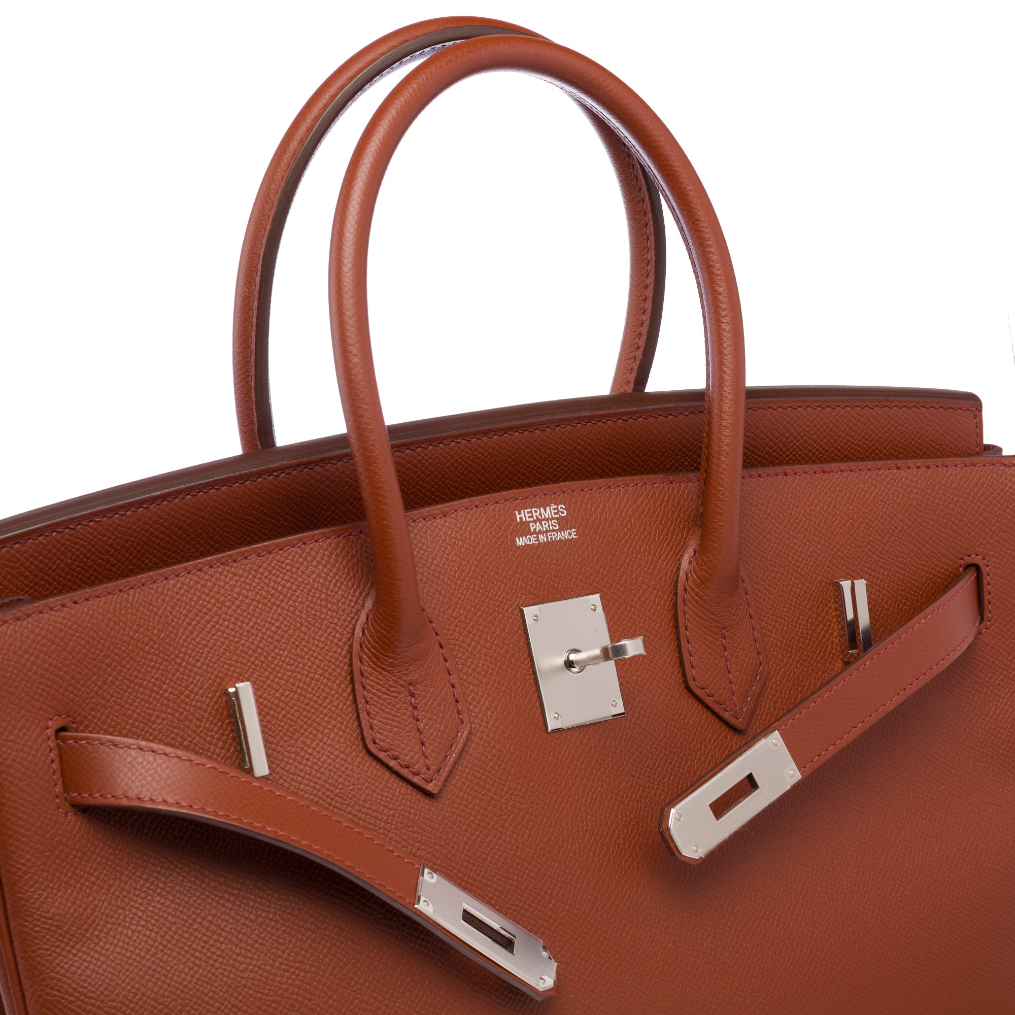 Sac HERMES Birkin 35 en Cuir Marron - 103214