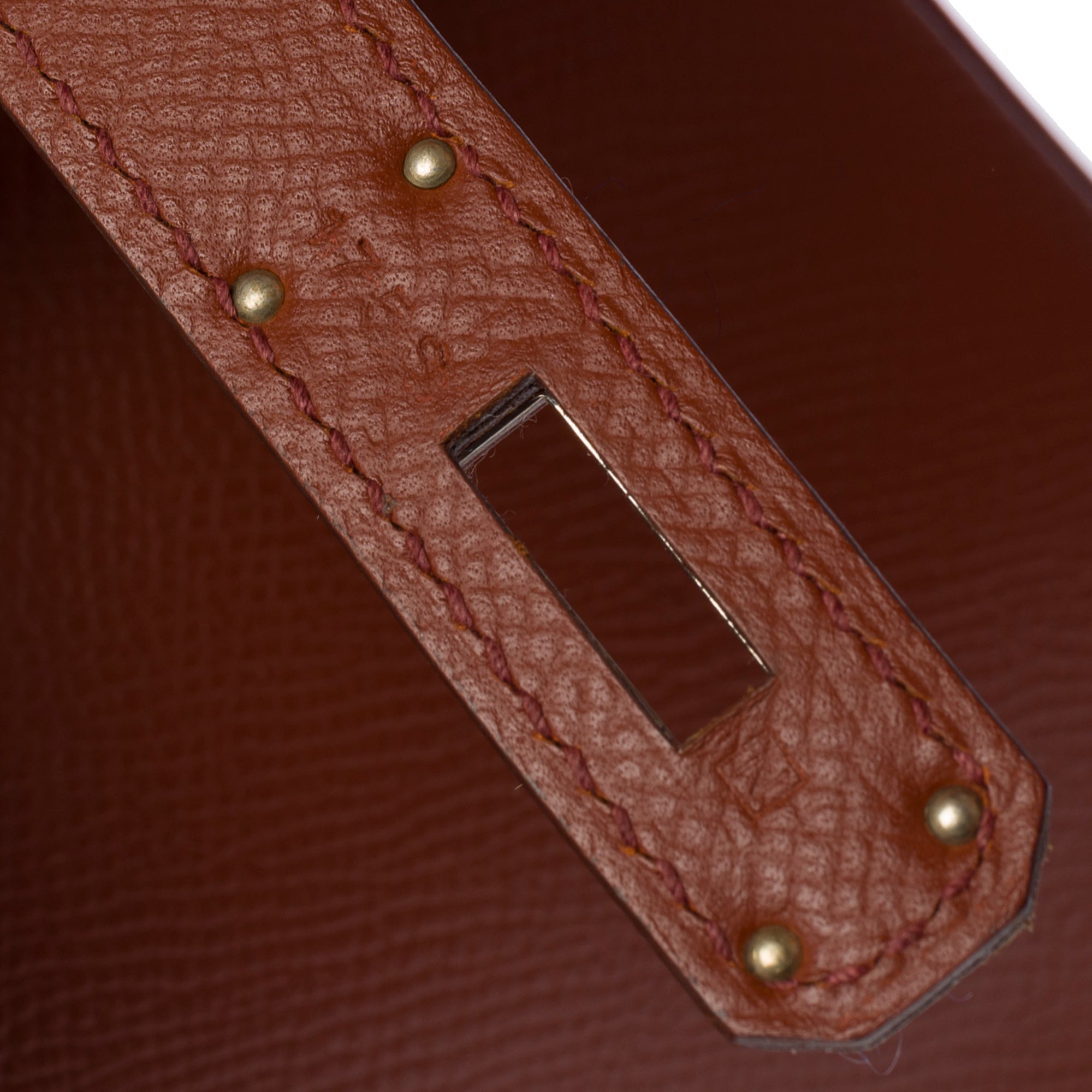 Sac HERMES Birkin 35 en Cuir Marron - 103214