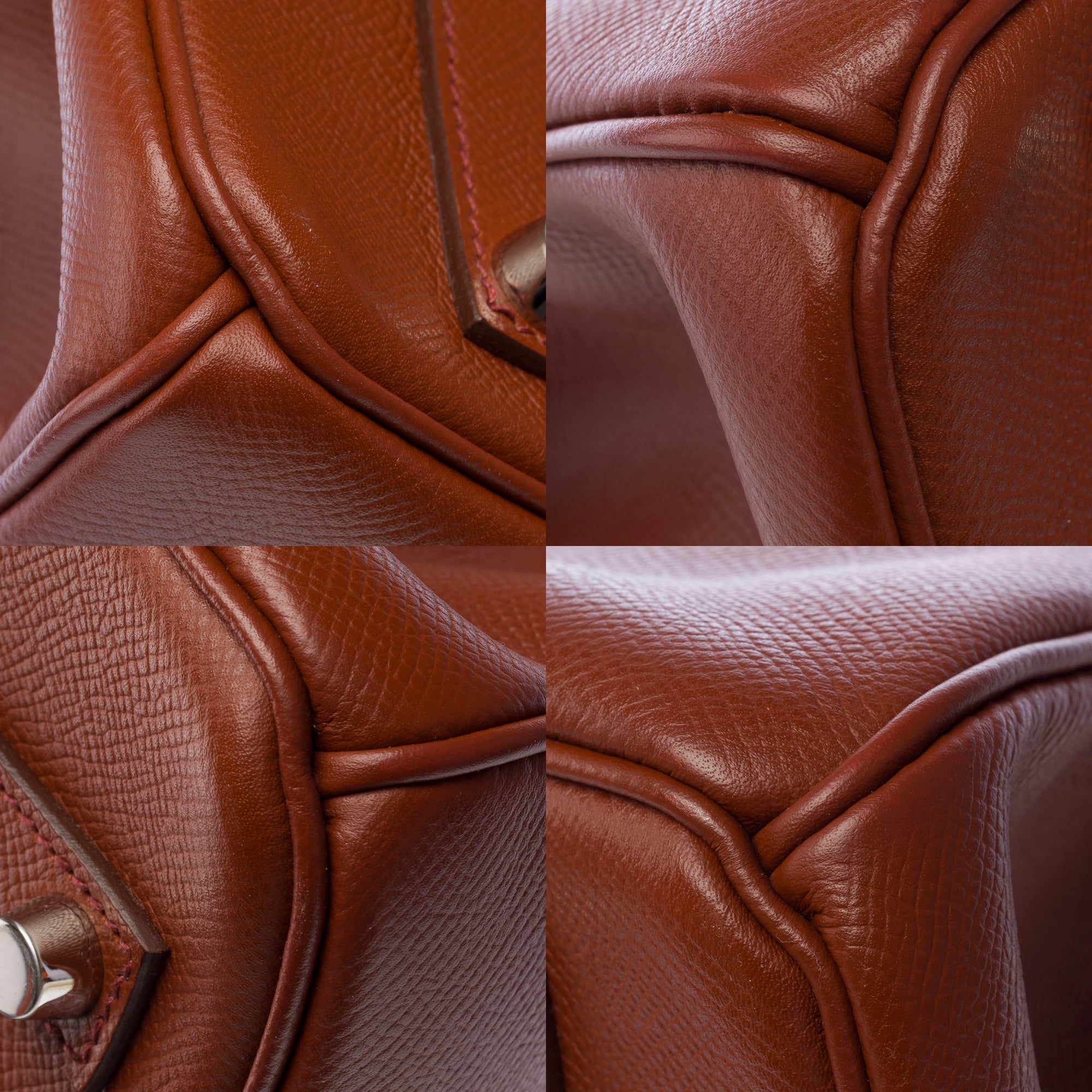 Sac HERMES Birkin 35 en Cuir Marron - 103214